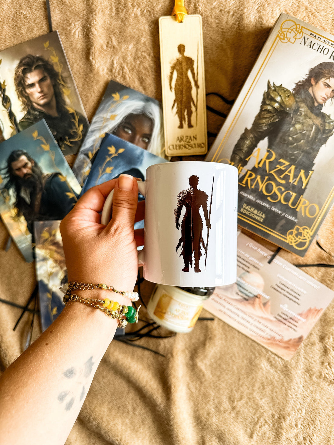 Así creamos la caja literaria personalizada para "Arzan Cuernoscuro" ✨