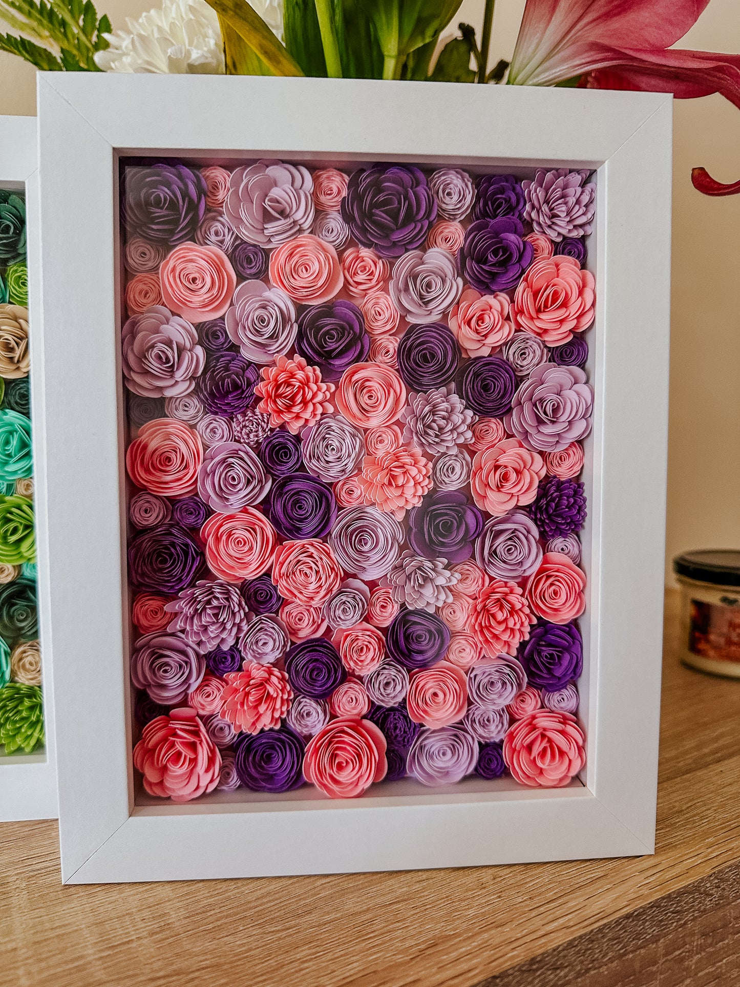 Cuadro Flores Personalizado 🌼 - Jardín