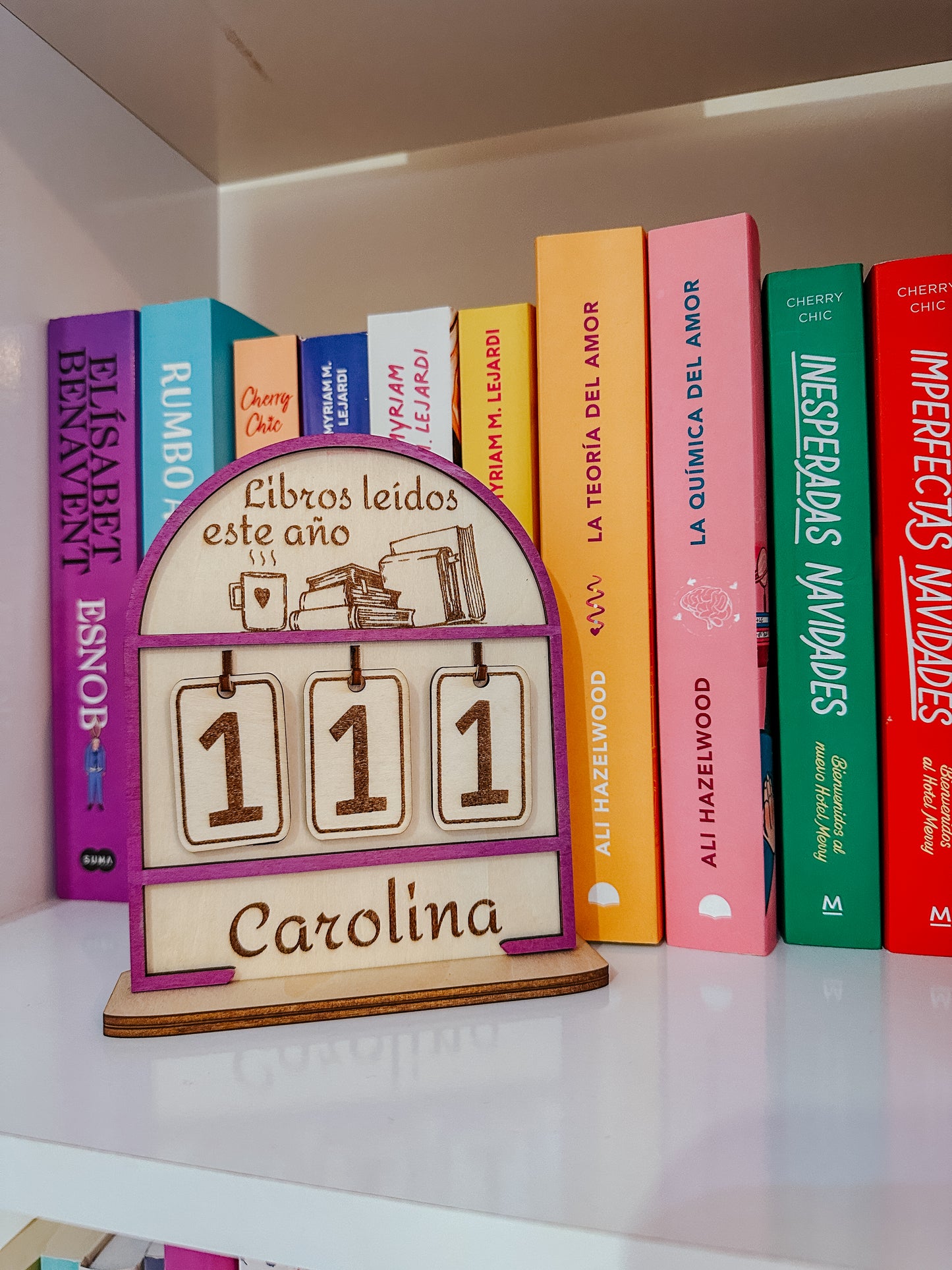 Contador de libros - Book counter 📚