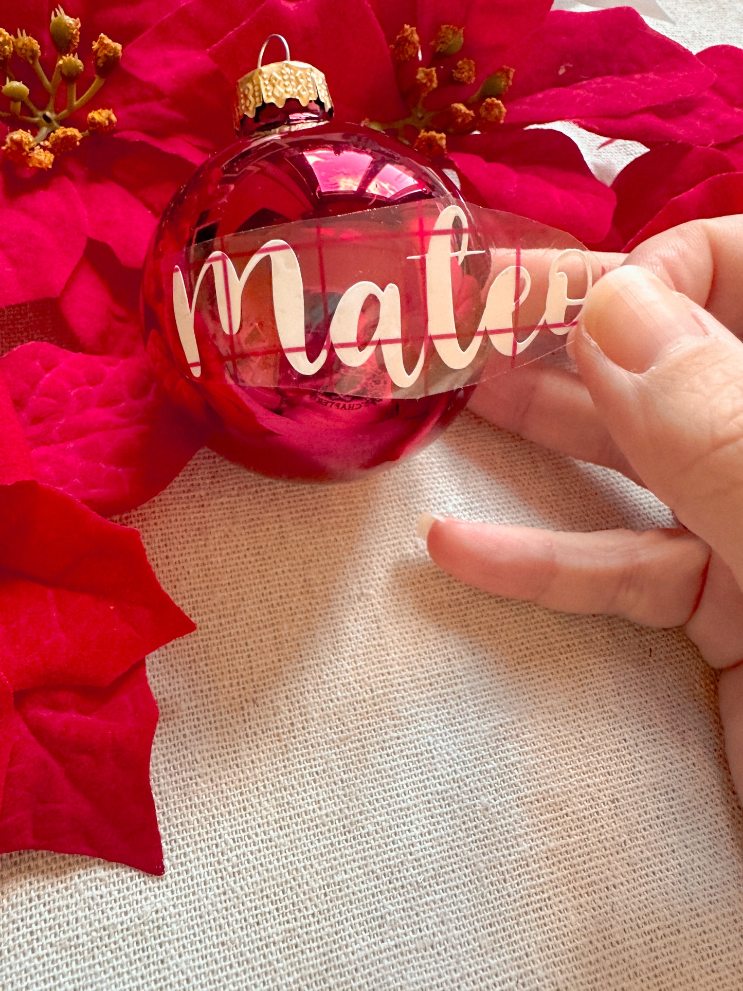 Bola de Navidad Personalizada 🎄 - ¡Hazla tu mism@!