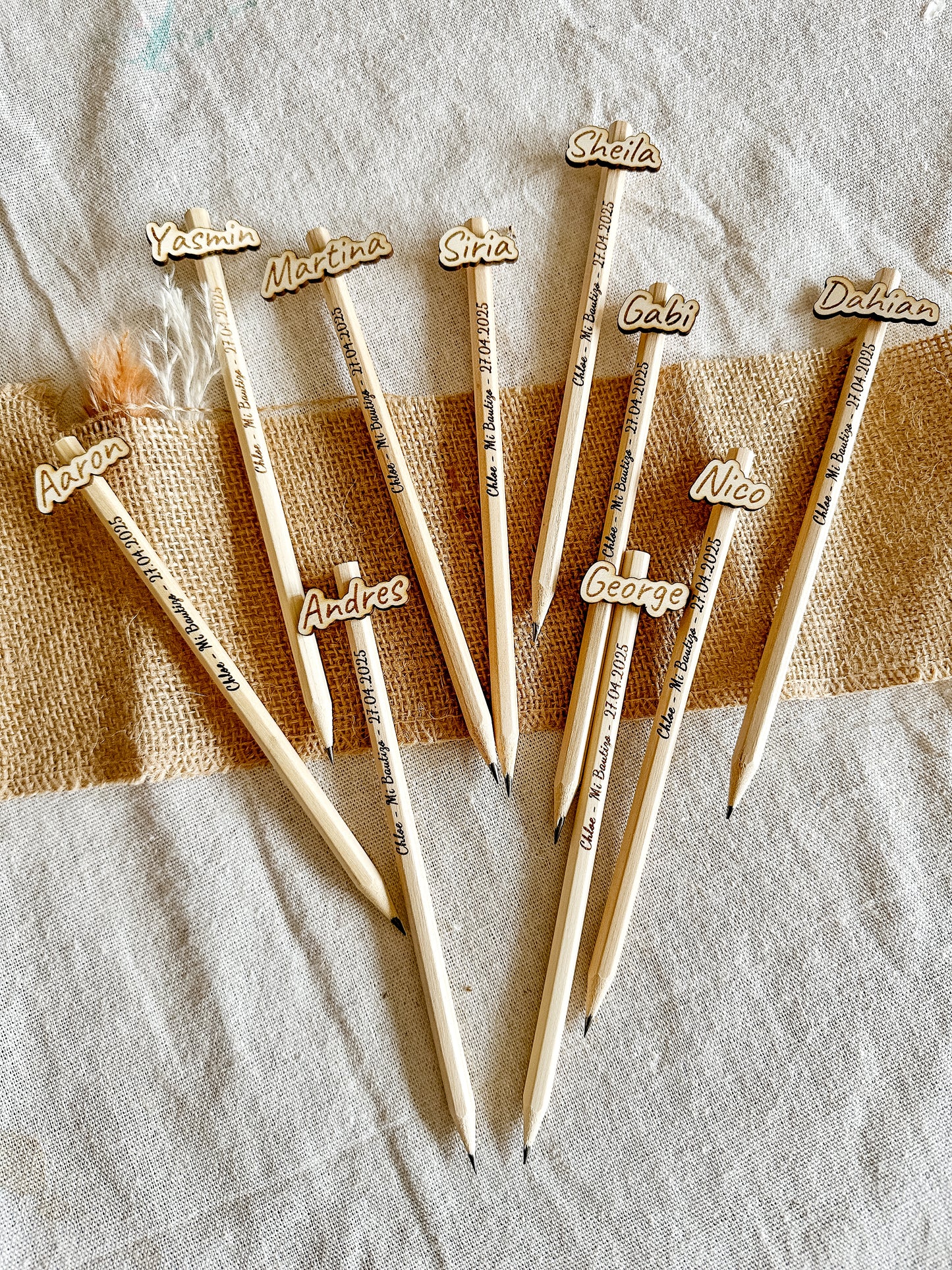 Lápiz de madera personalizado ✏️