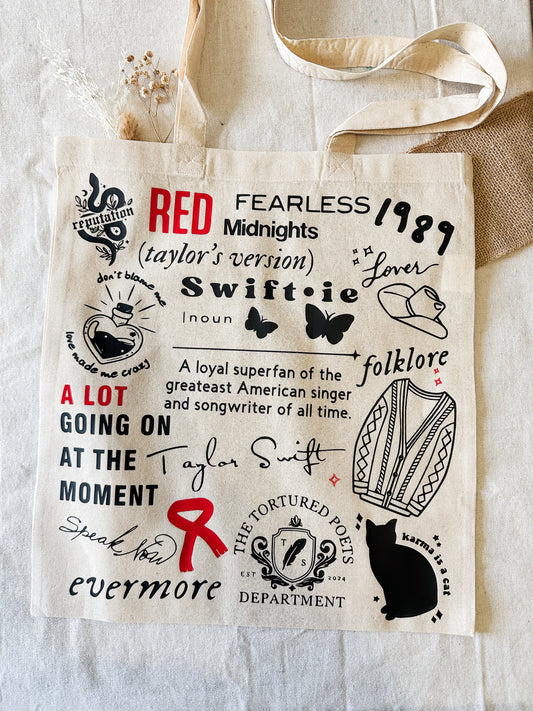 Tote Bag Taylor Swift Personalizada