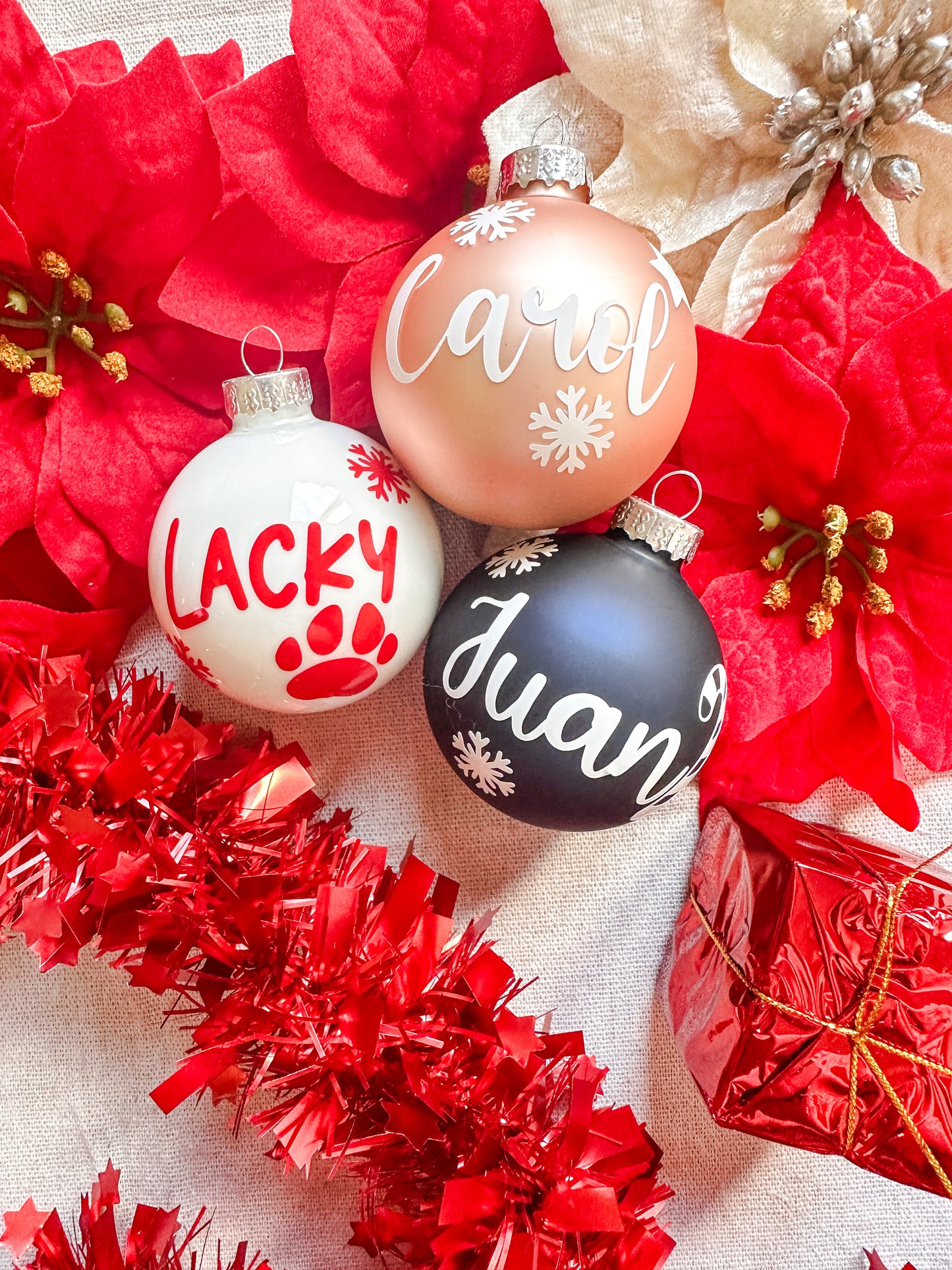 Bola de Navidad Personalizada 🎄 - ¡Hazla tu mism@!