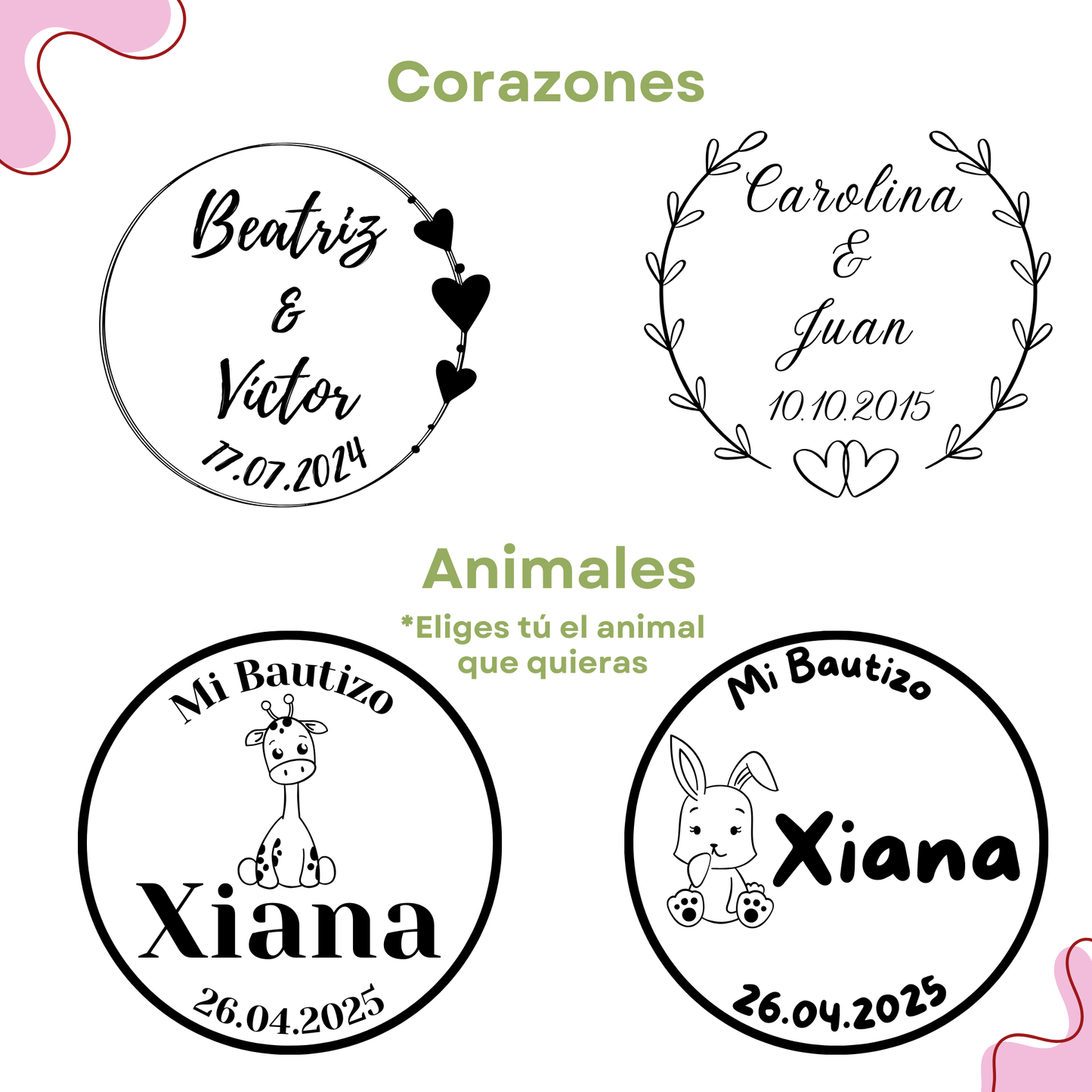 Espejo de mano personalizado 🪞