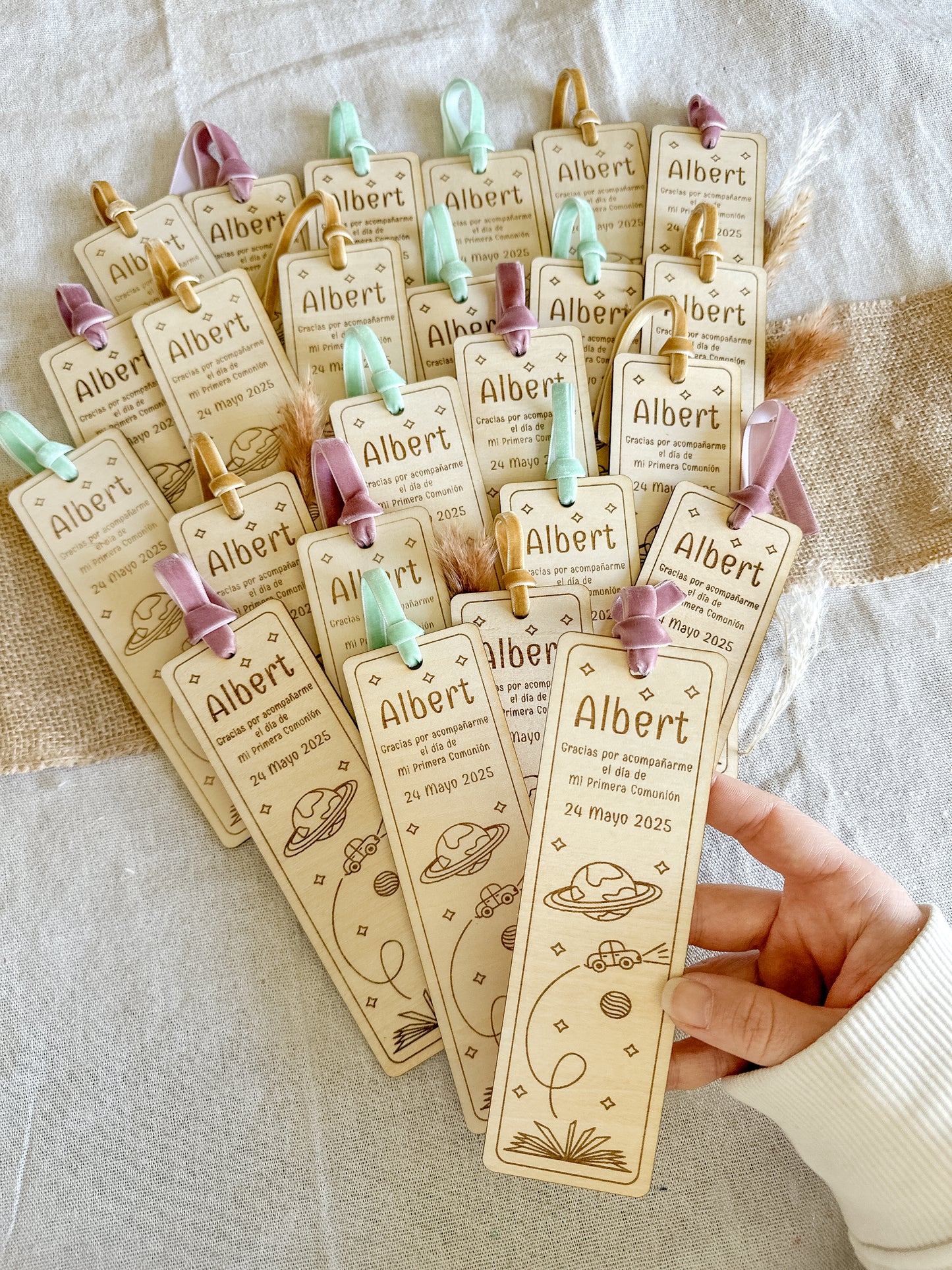 Marca páginas madera - Personalizado ✨