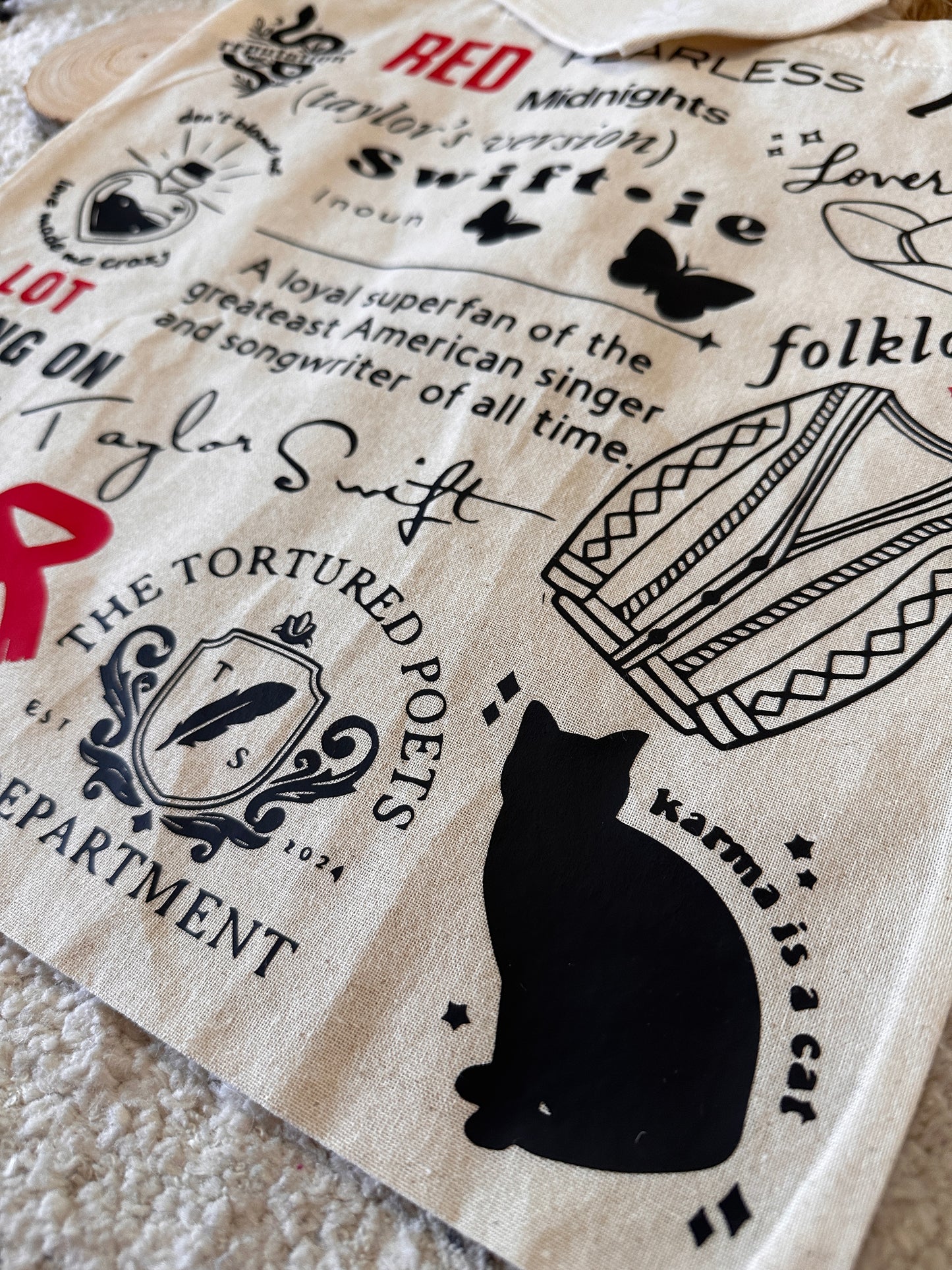 Tote Bag Taylor Swift Personalizada