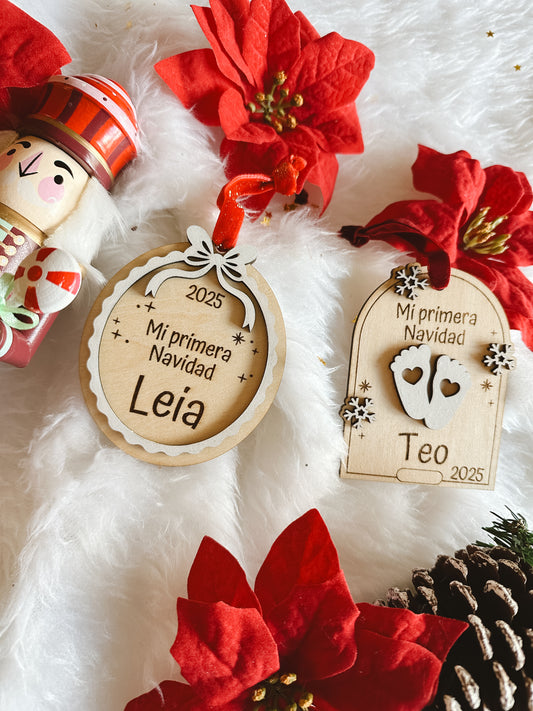 Adorno "Mi primera Navidad" 🎄🐣