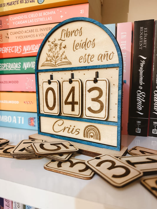 Contador de libros - Book counter 📚