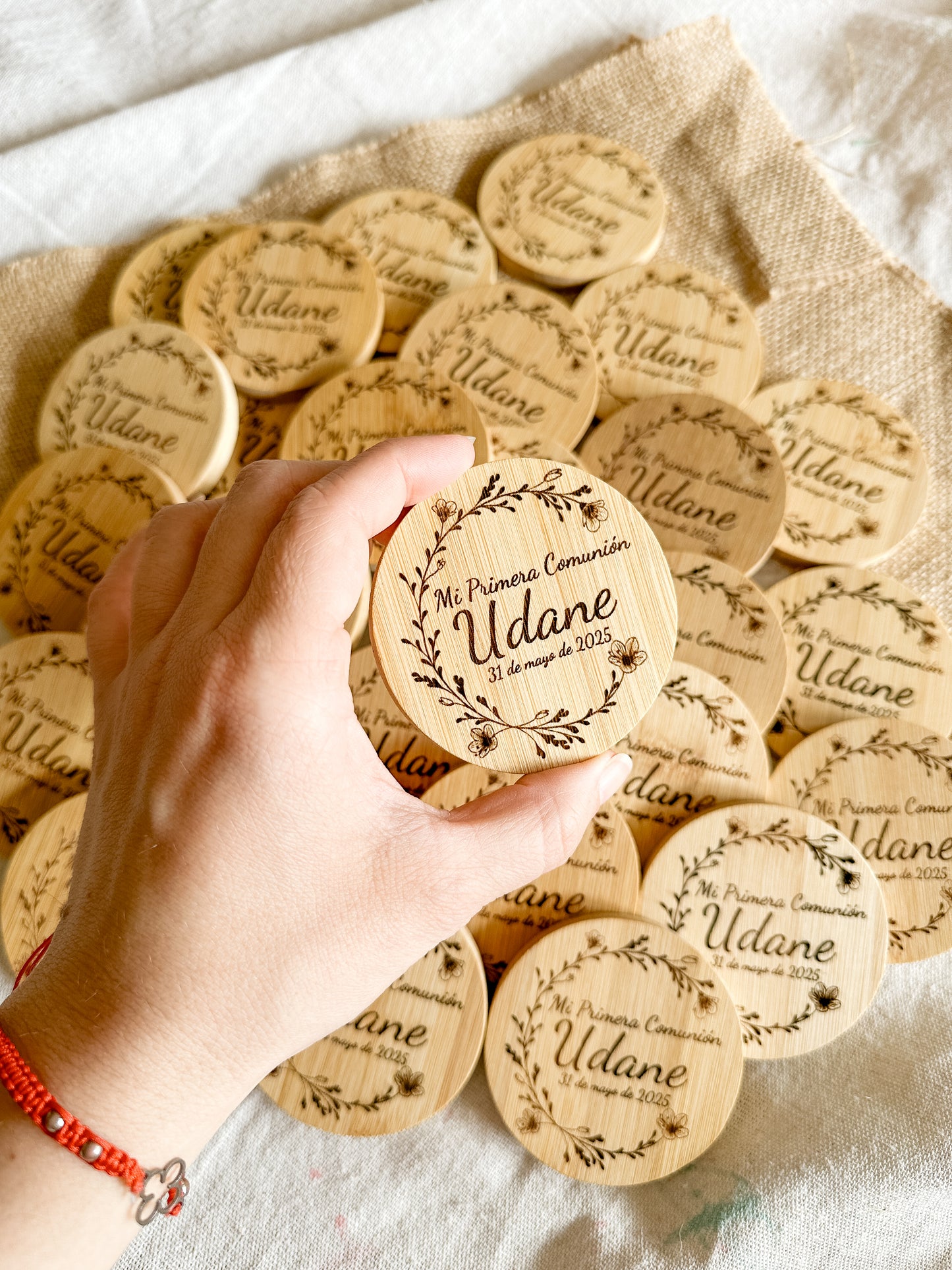 Espejo de mano personalizado 🪞