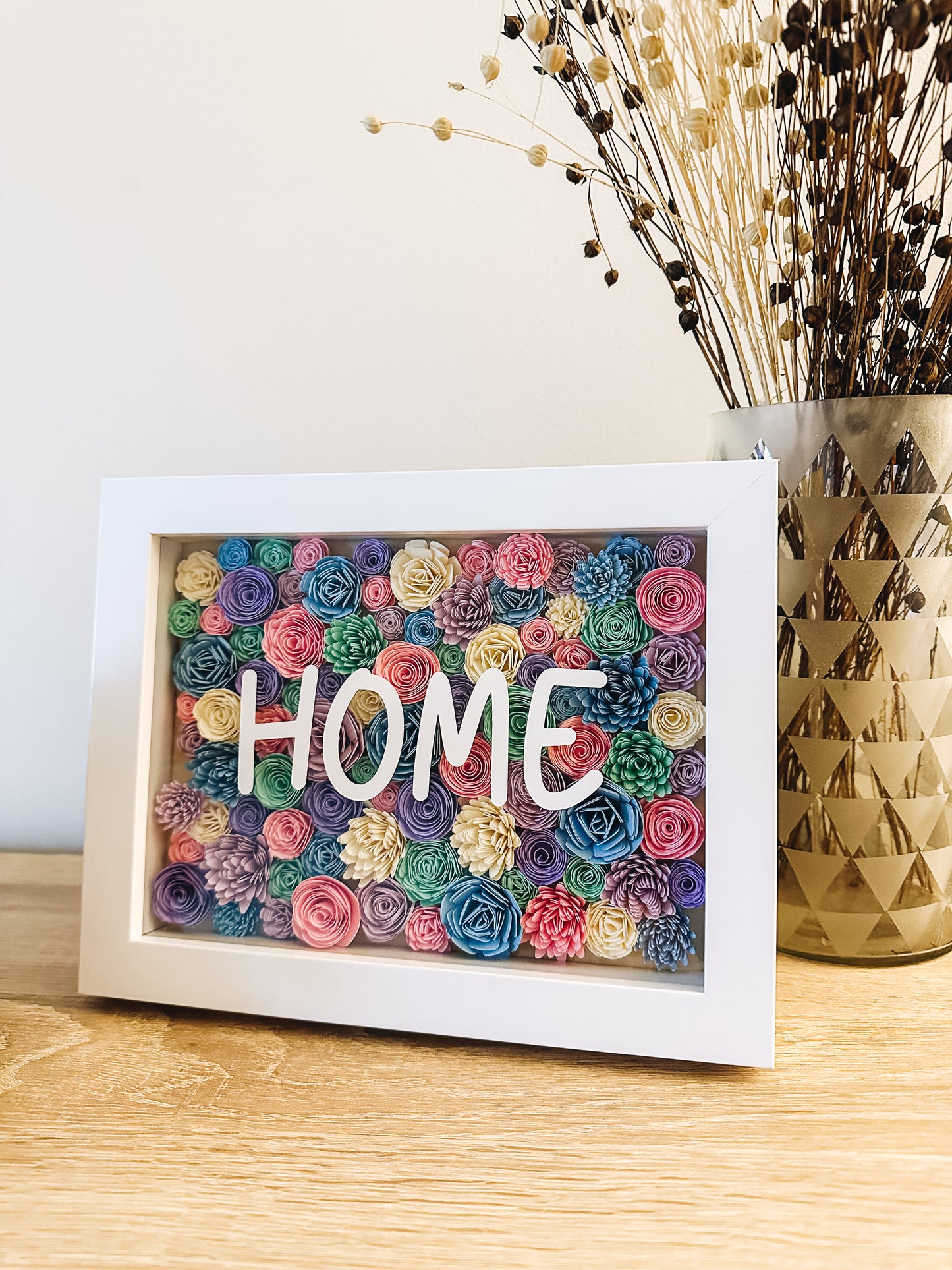 Cuadro Flores Personalizado 🌼 - Jardín