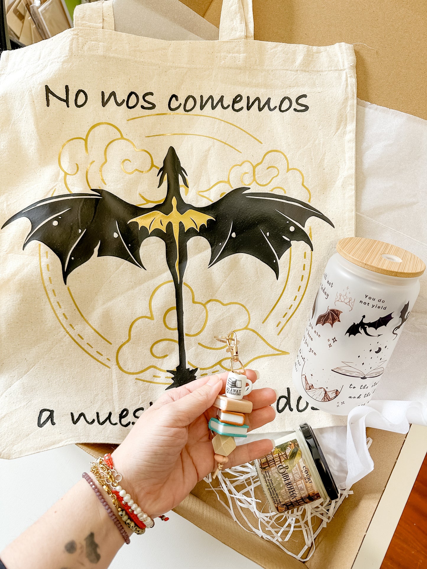 Caja Literaria Personalizada - "Amante de los libros" 📚