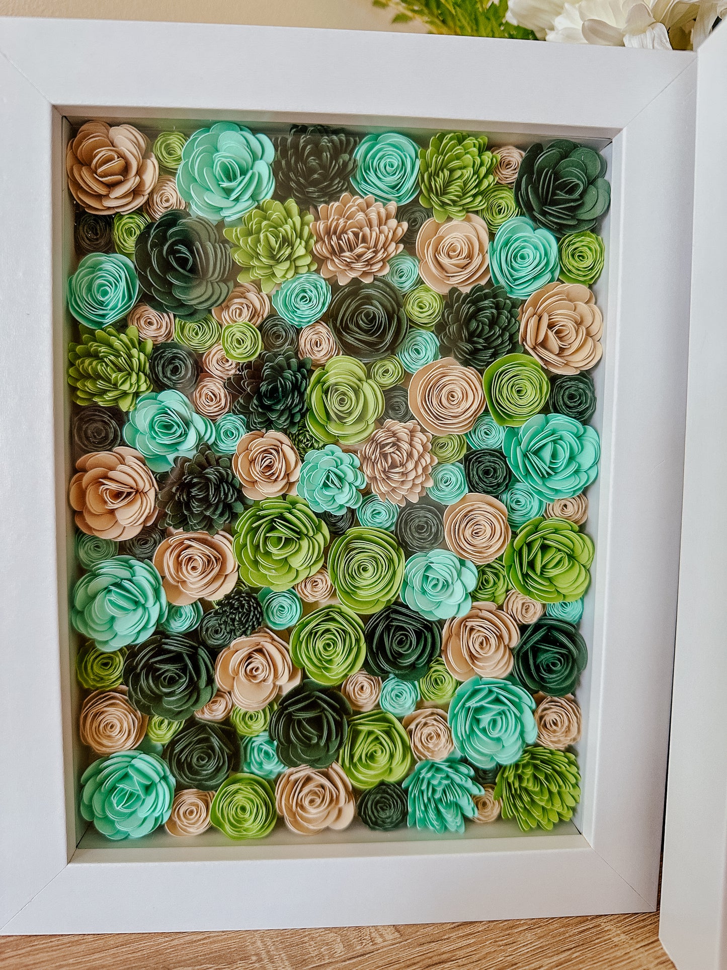 Cuadro Flores Personalizado 🌼 - Jardín