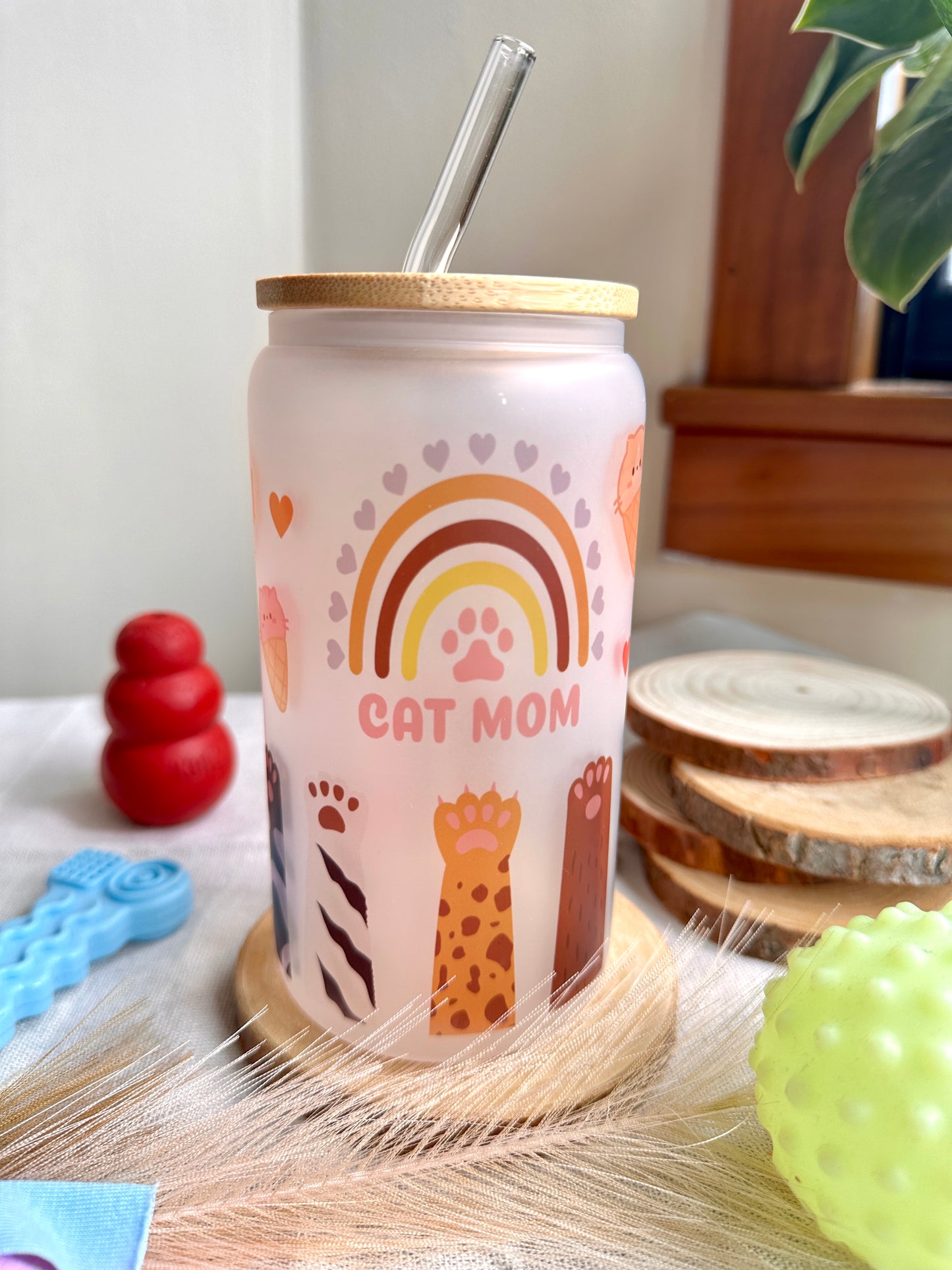 Vaso Cat Mom - Última Unidad