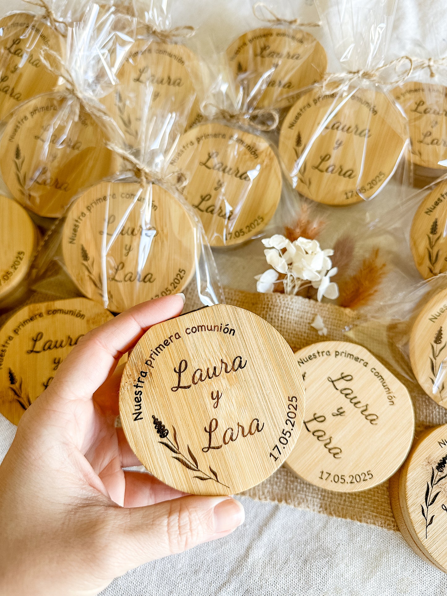 Joyero con espejo personalizado 💍