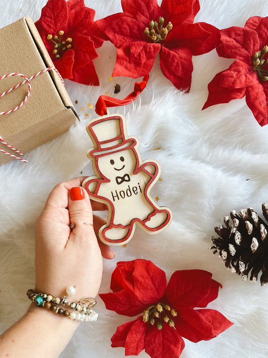 Adornos Muñecos de Jengibre🎄