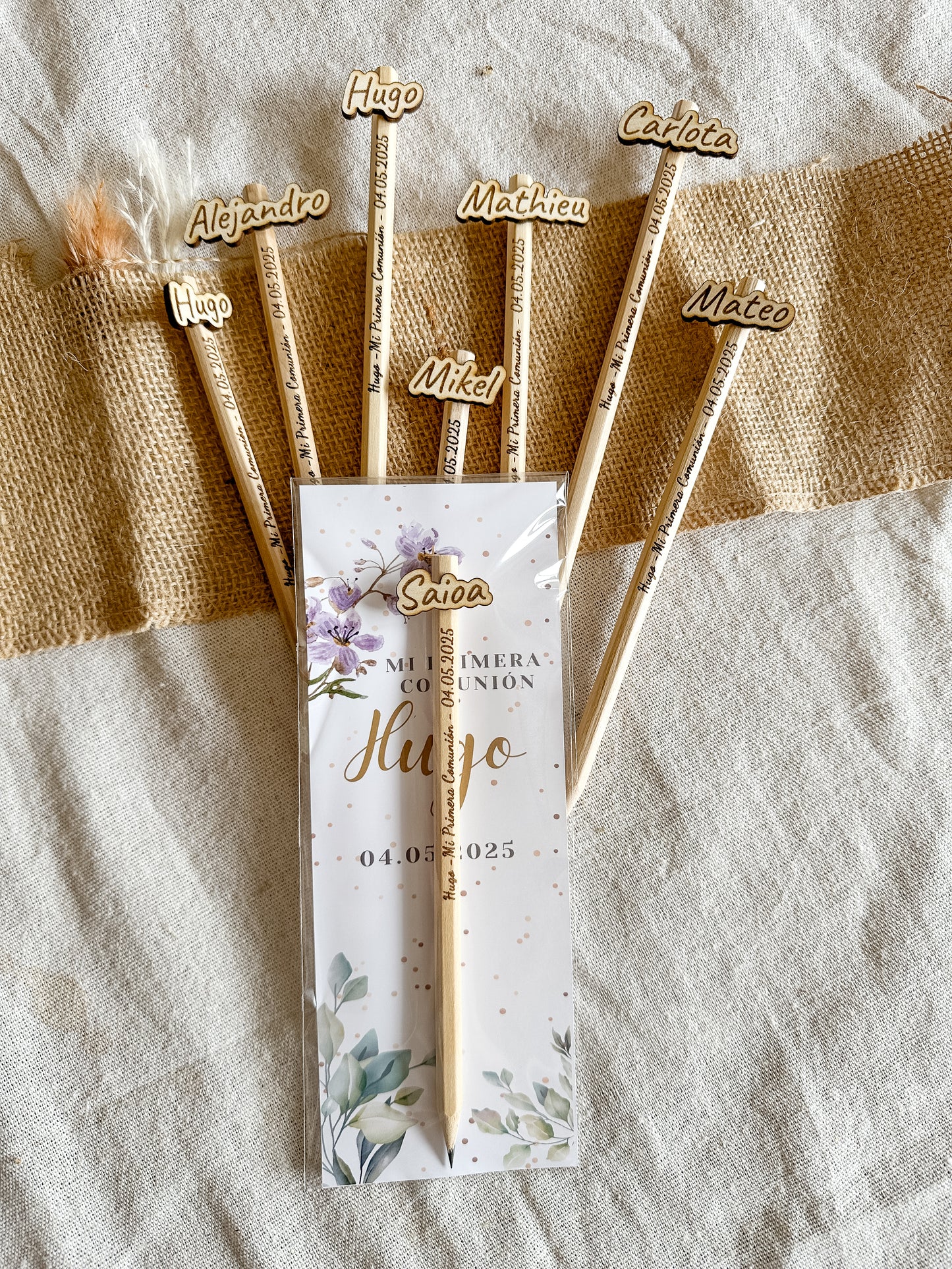 Lápiz de madera personalizado ✏️