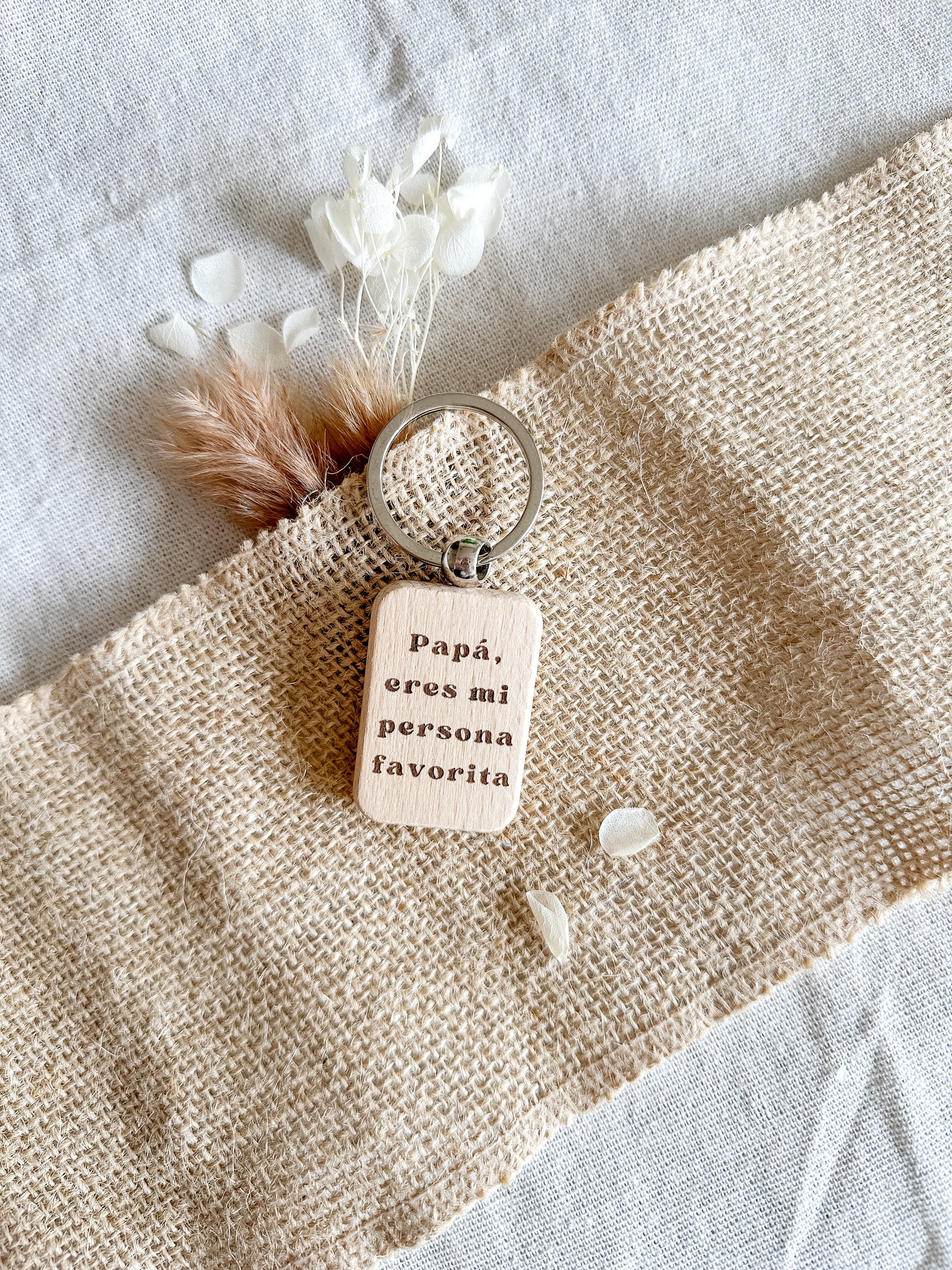 Llavero de madera personalizado 🔑