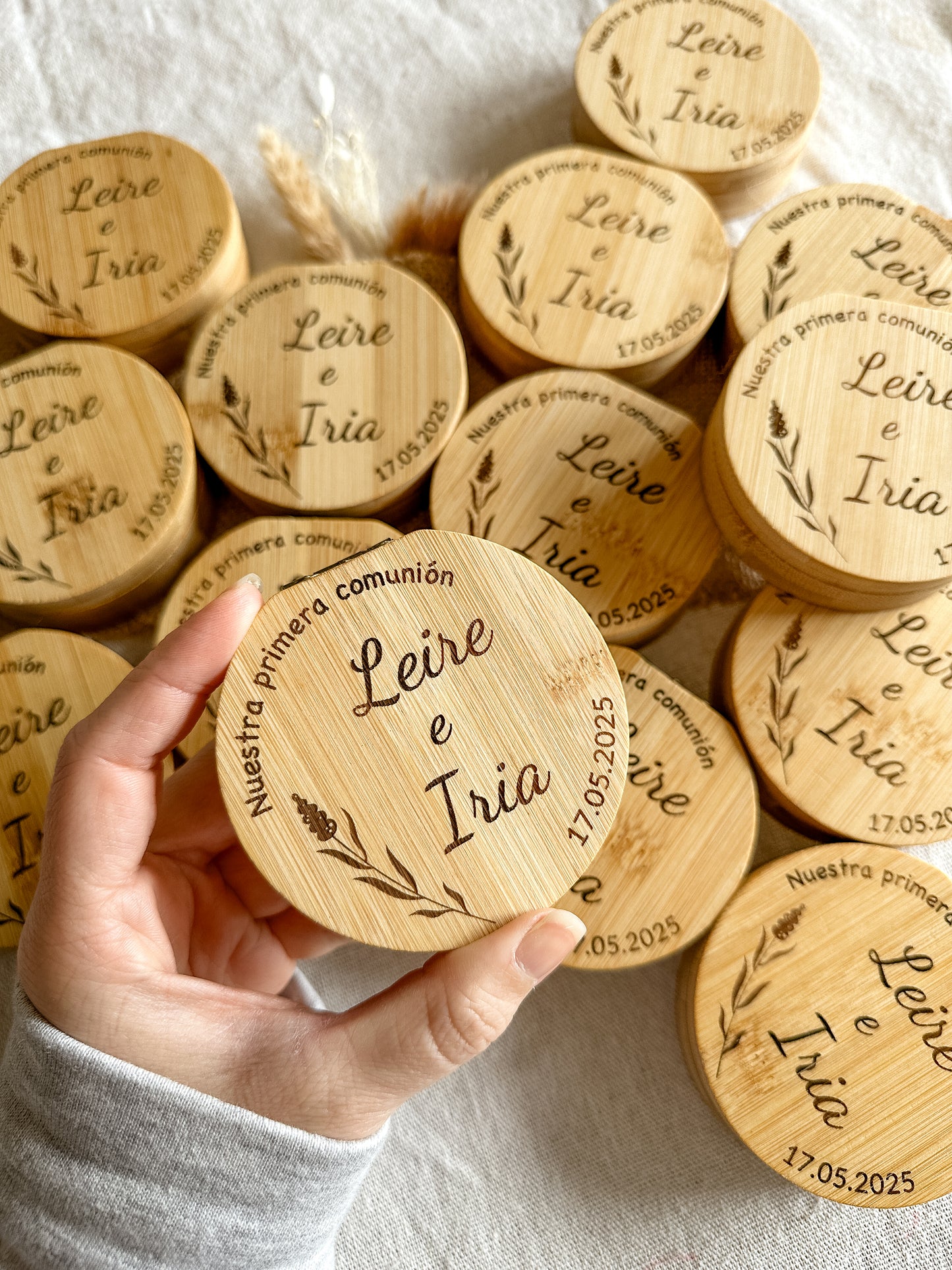 Joyero con espejo personalizado 💍