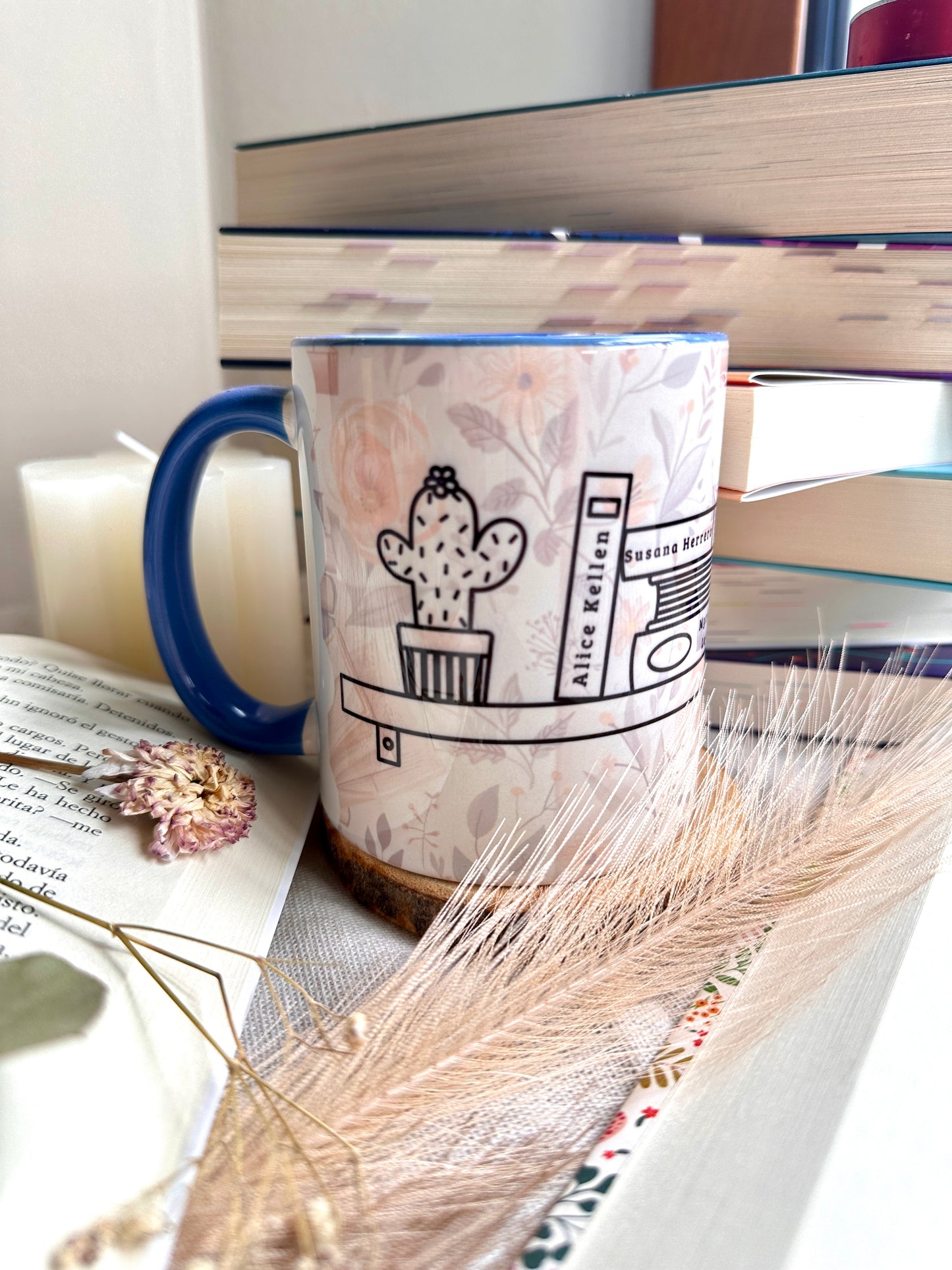Taza Personalizada - Estantería Autores Favoritos 📚