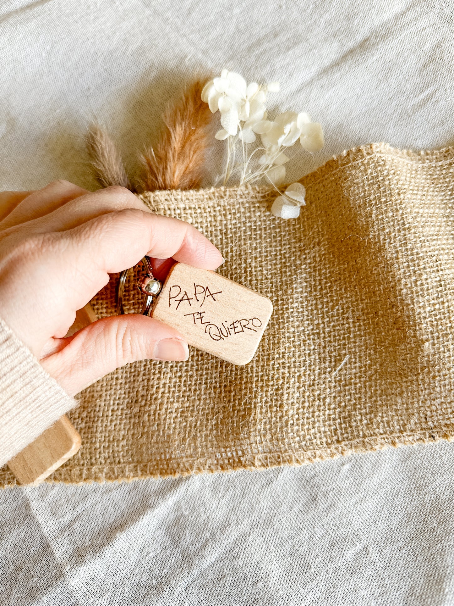 Llavero de madera personalizado 🔑