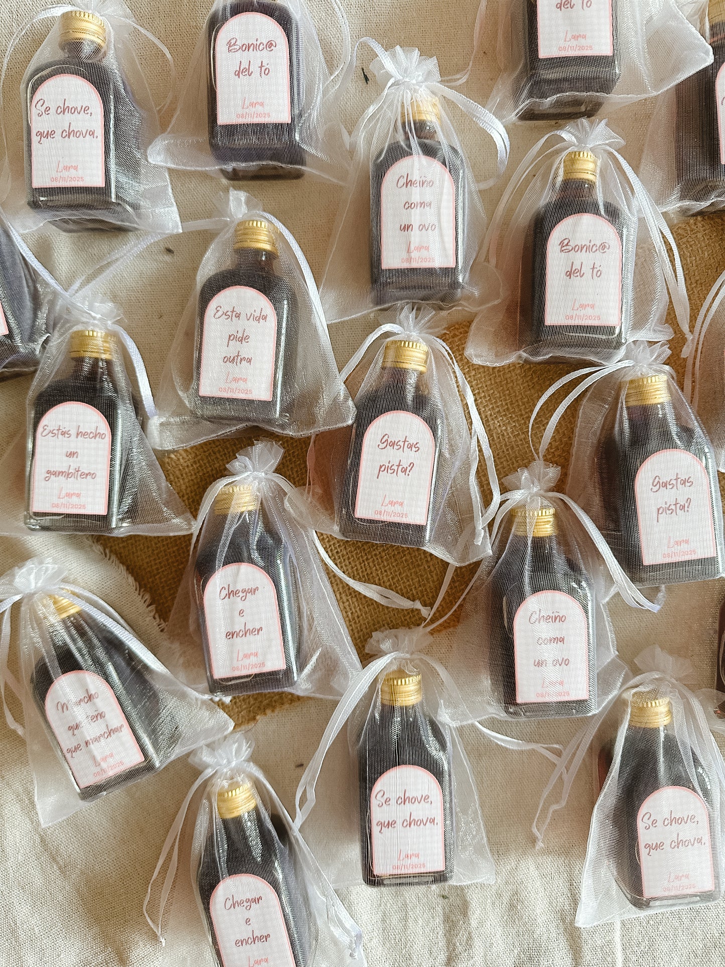 Miniatura botellas personalizadas