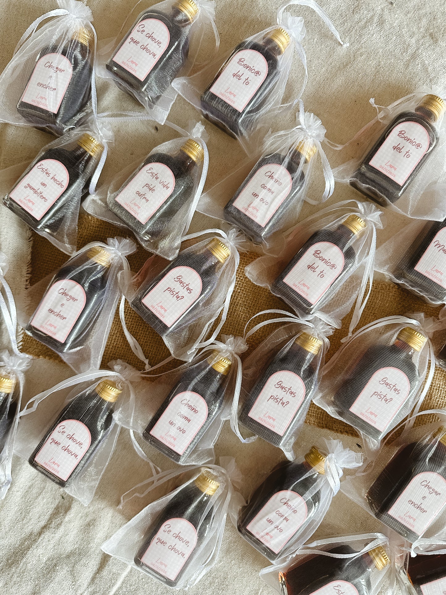 Miniatura botellas personalizadas