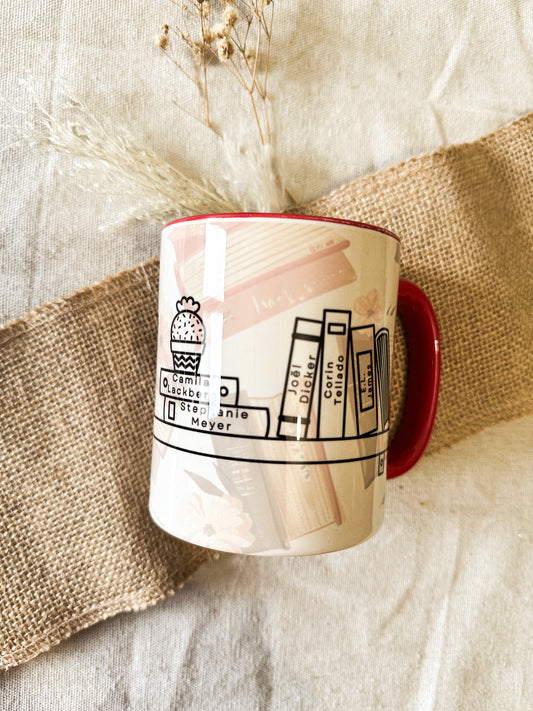 Taza Personalizada - Estantería Autores Favoritos 📚