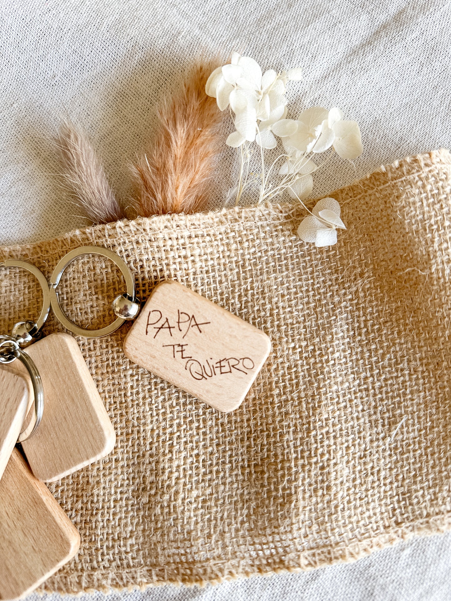 Llavero de madera personalizado 🔑