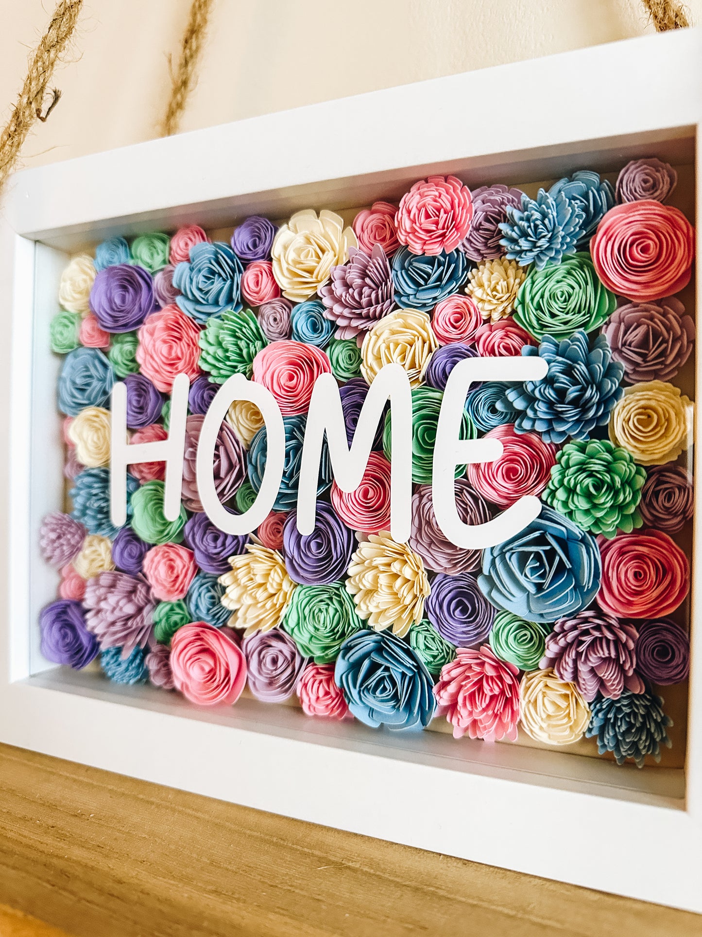 Cuadro Flores Personalizado 🌼 - Jardín