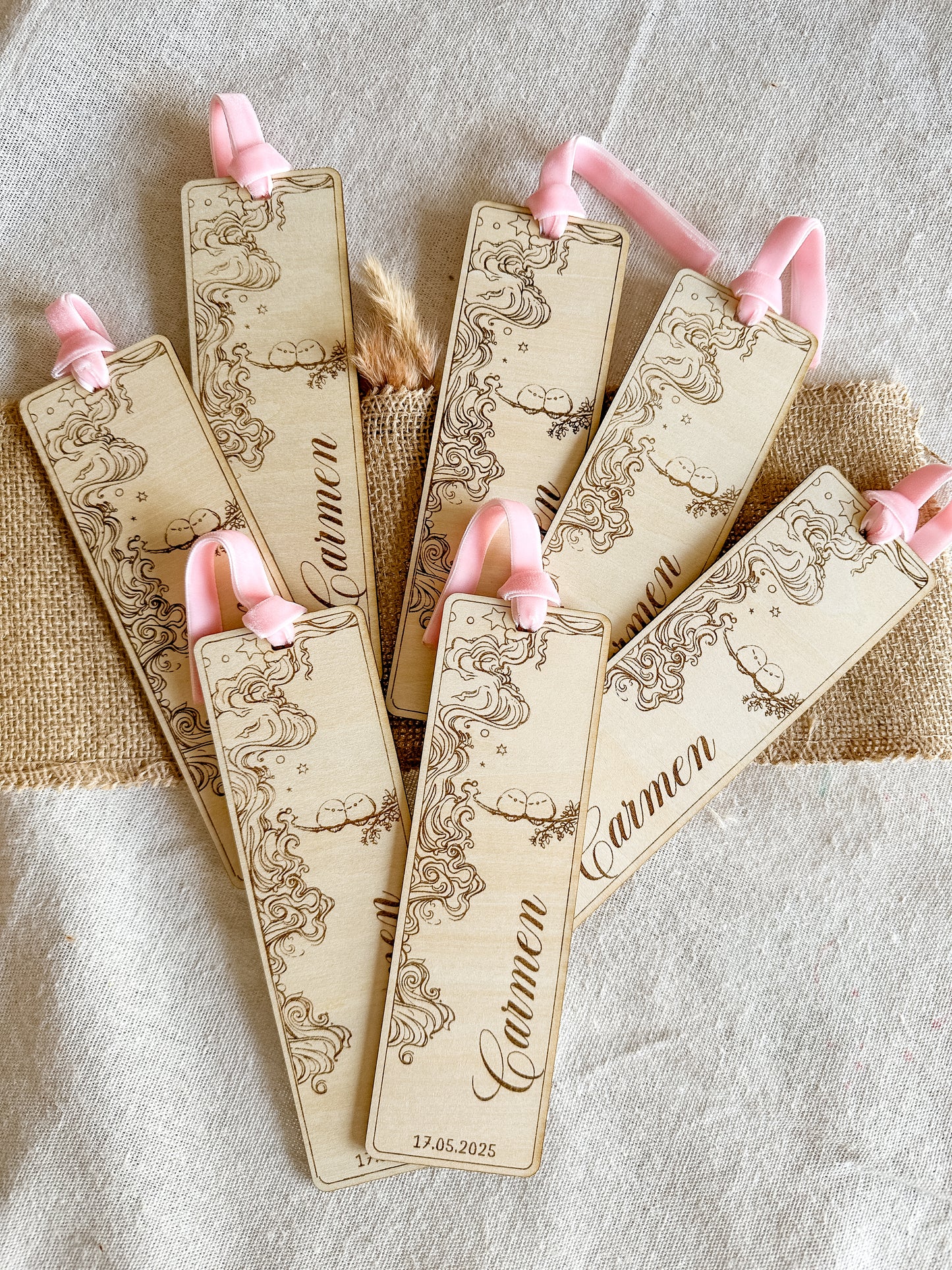 Marca páginas madera - Personalizado ✨