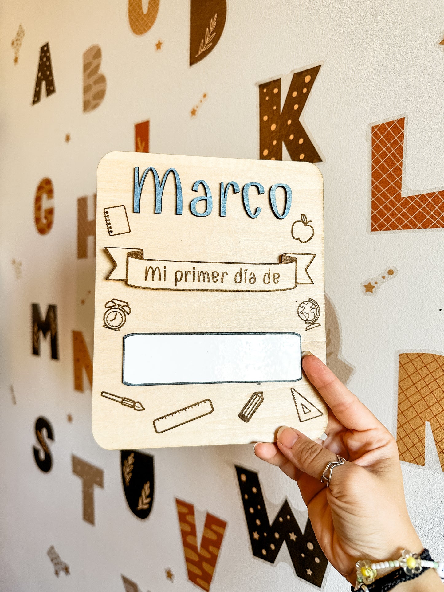 Placa “Primer día / Último día” - Vuelta al cole 📚