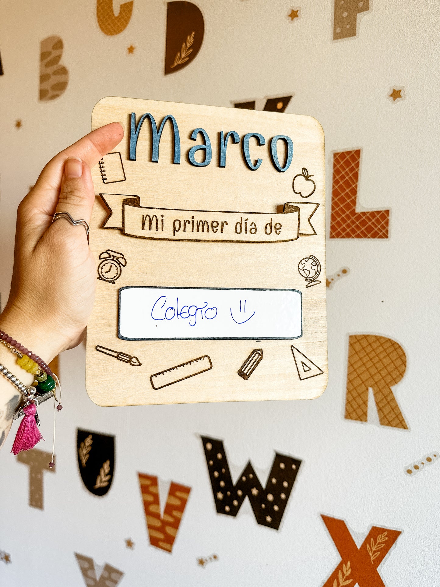 Placa “Primer día / Último día” - Vuelta al cole 📚