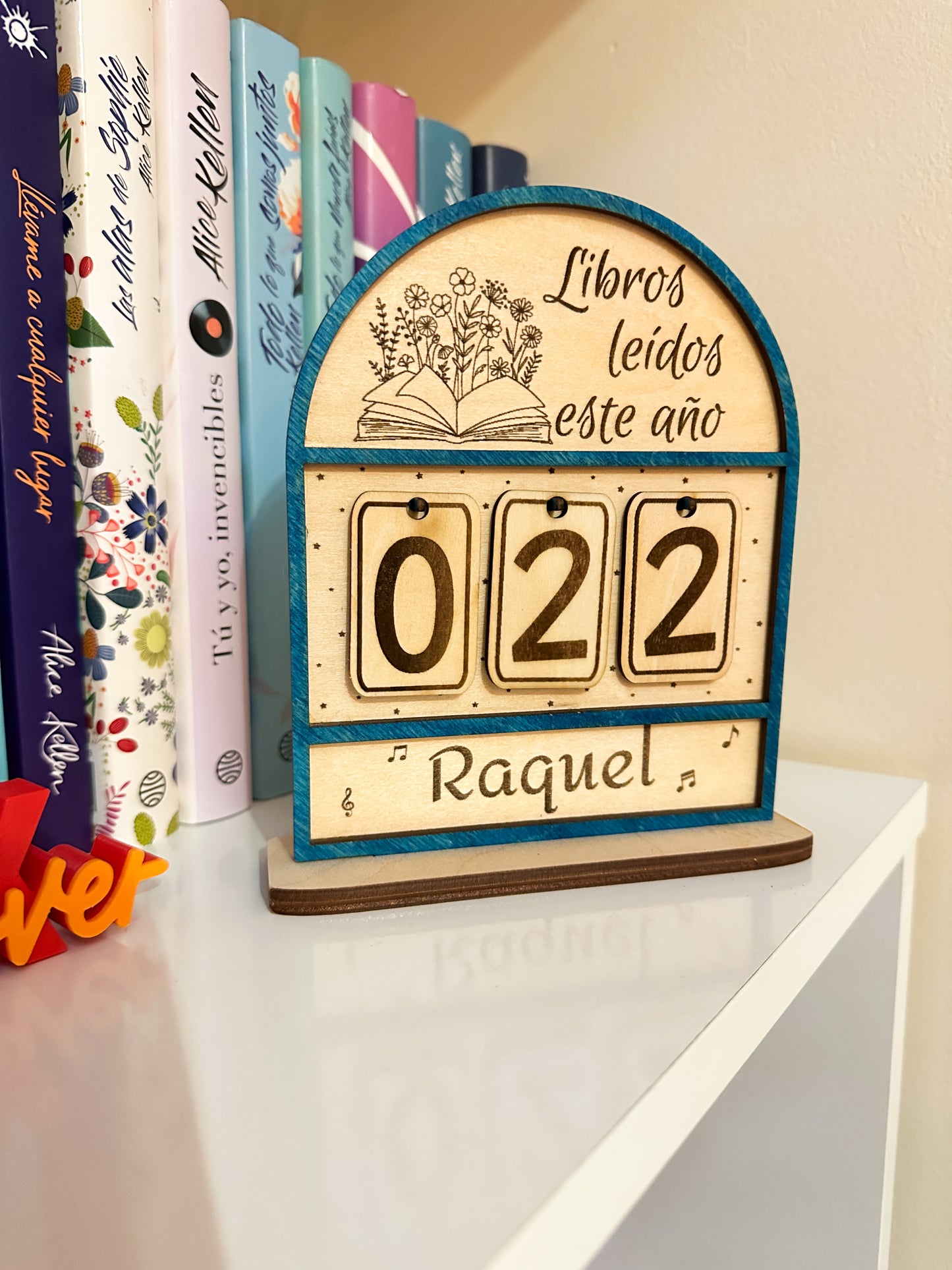 Contador de libros - Book counter 📚