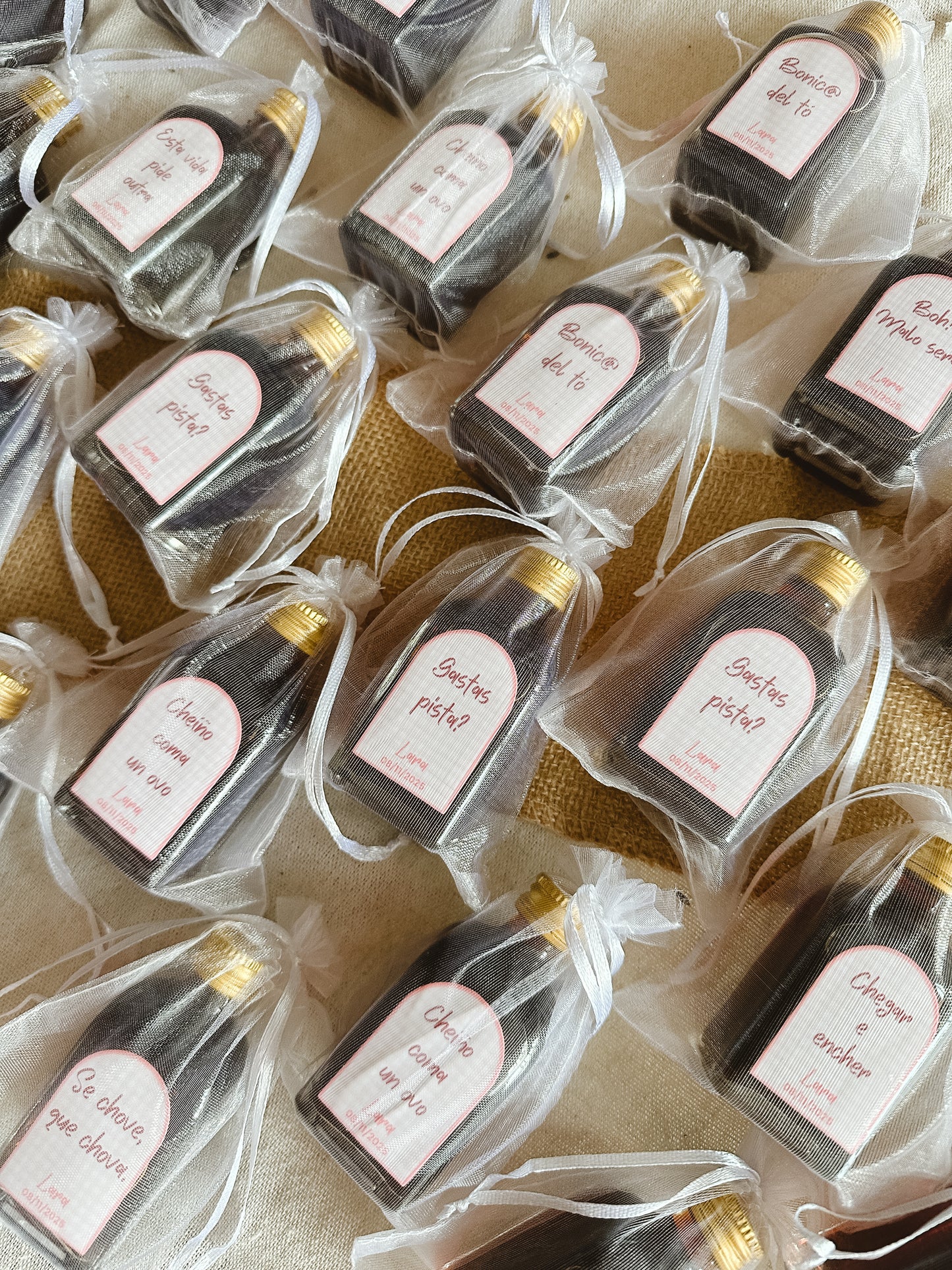 Miniatura botellas personalizadas