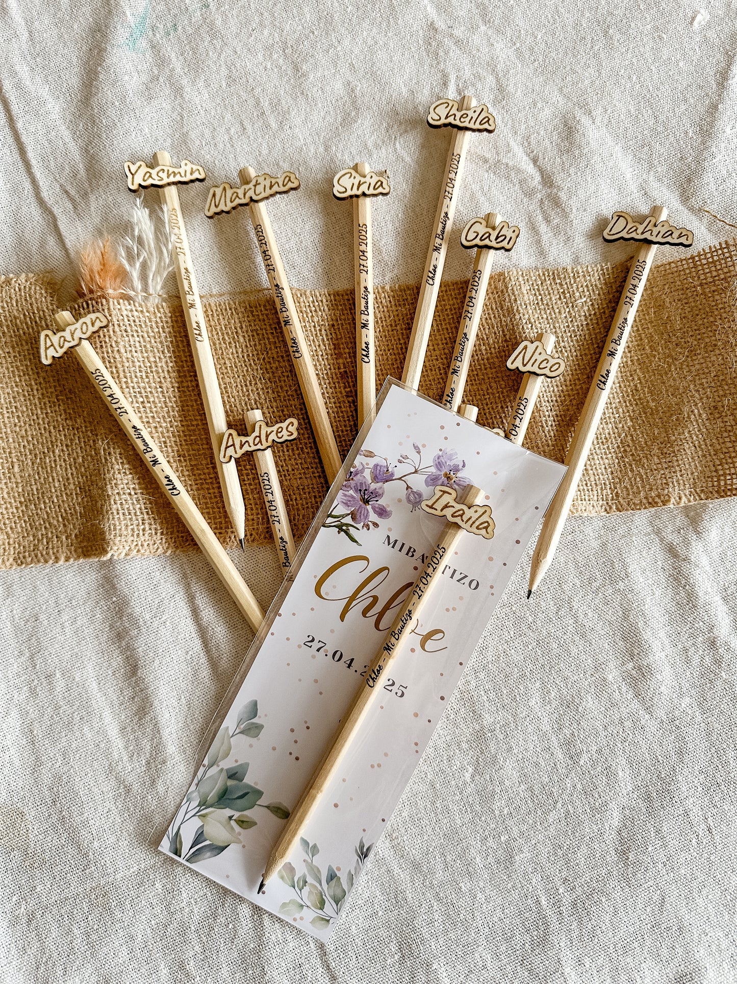 Lápiz de madera personalizado ✏️