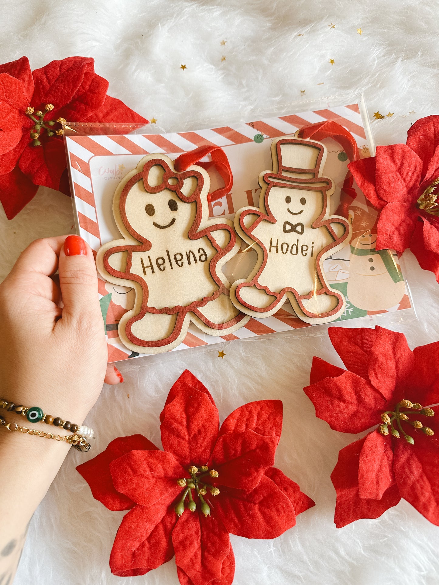 Adornos Muñecos de Jengibre🎄