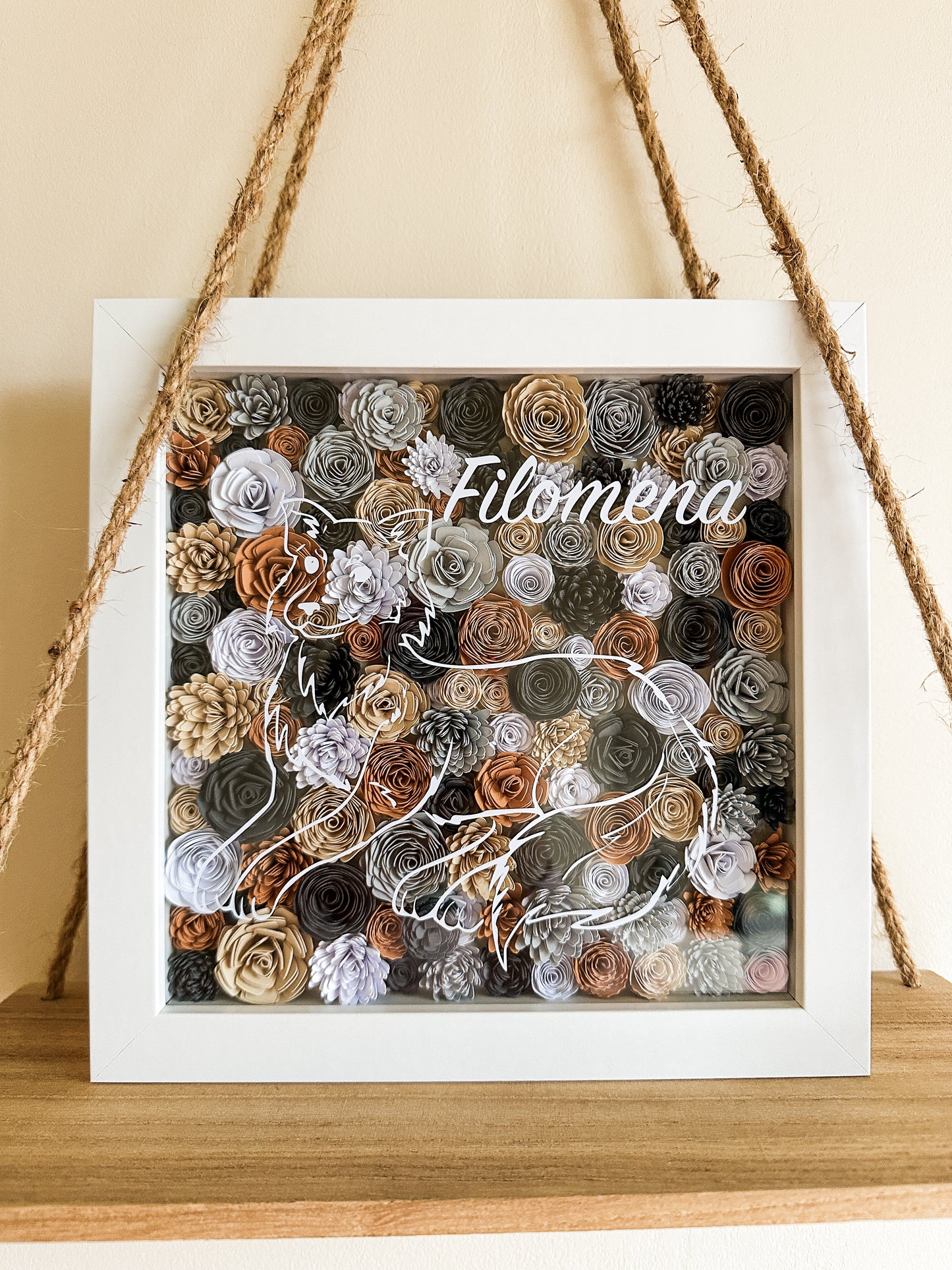 Cuadro Flores Personalizado 🌼 - Jardín