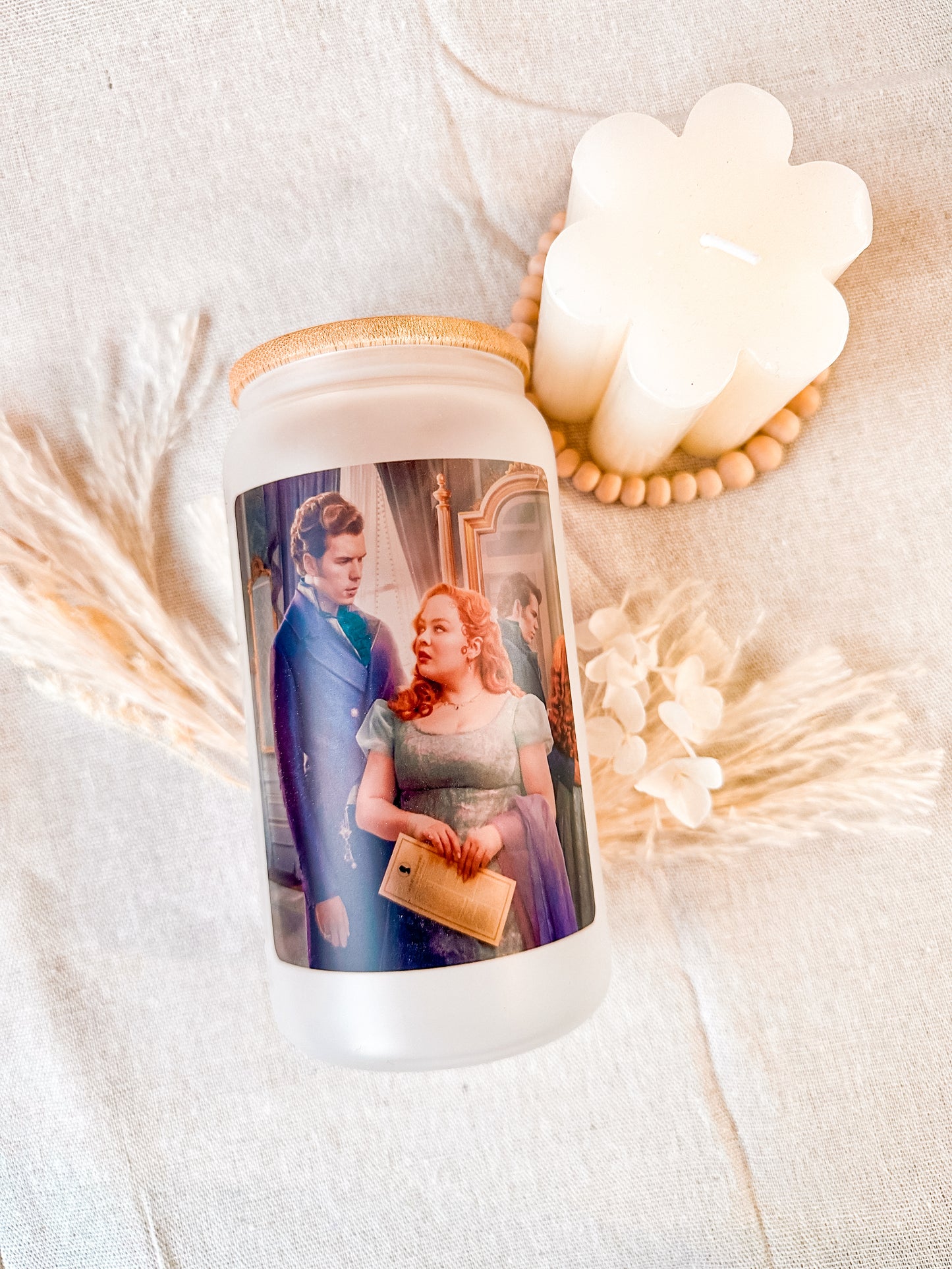 Vaso Personalizado - Serie "Los Bridgerton" 💜