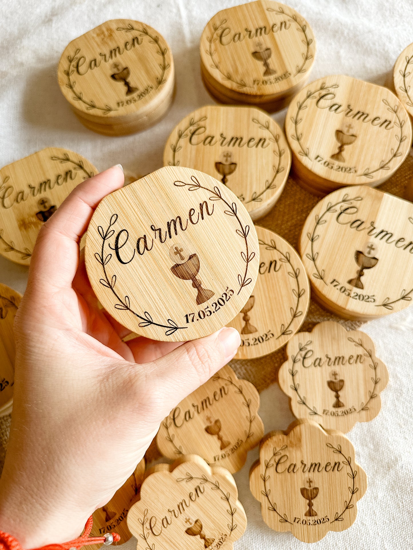 Joyero con espejo personalizado 💍