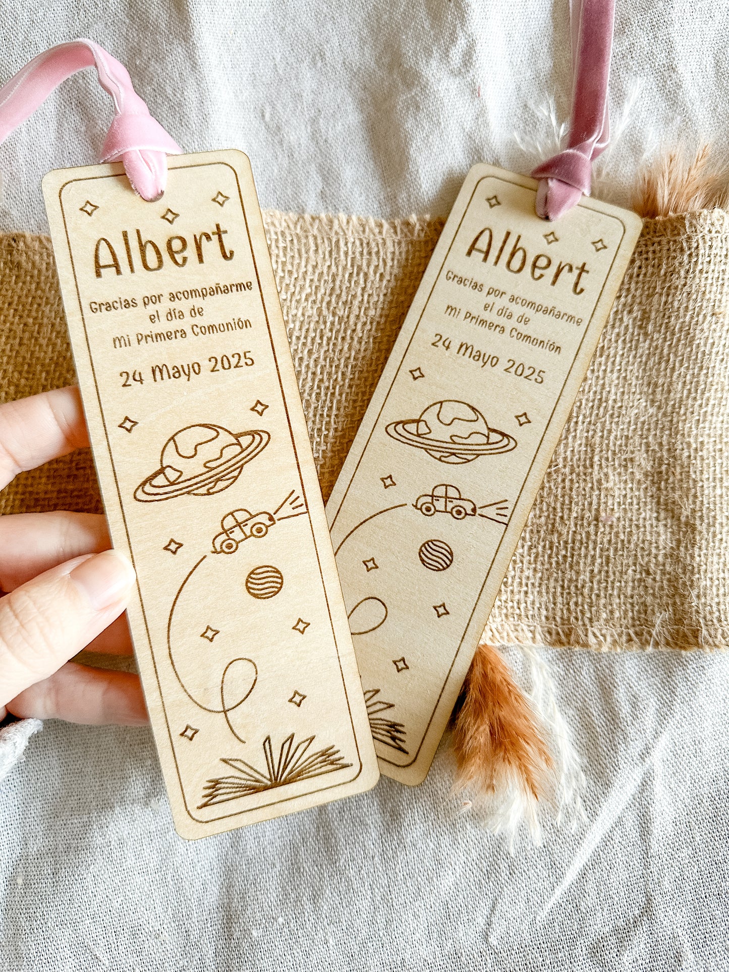 Marca páginas madera - Personalizado ✨