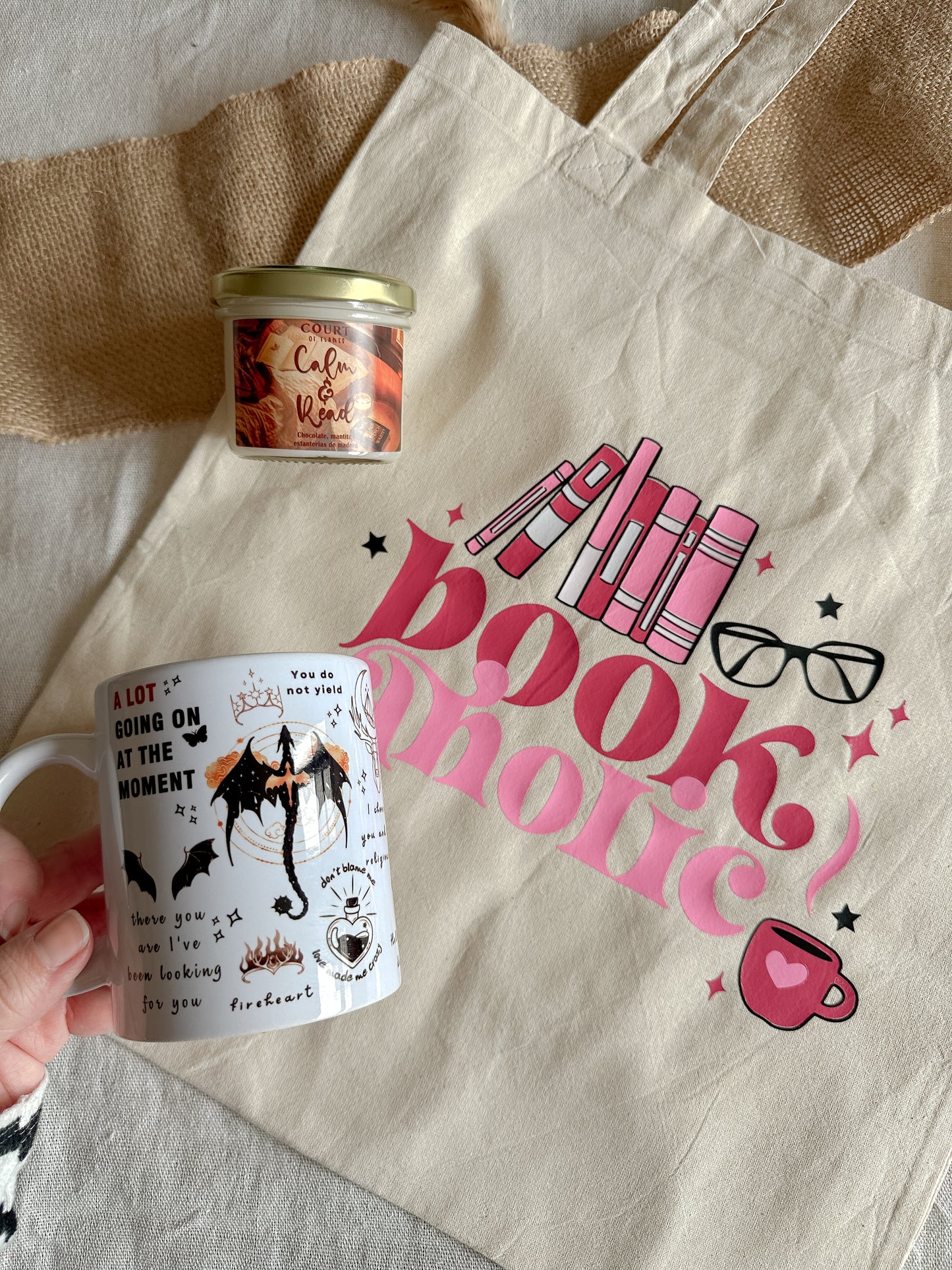 Caja Literaria Personalizada - "Amante de los libros" 📚