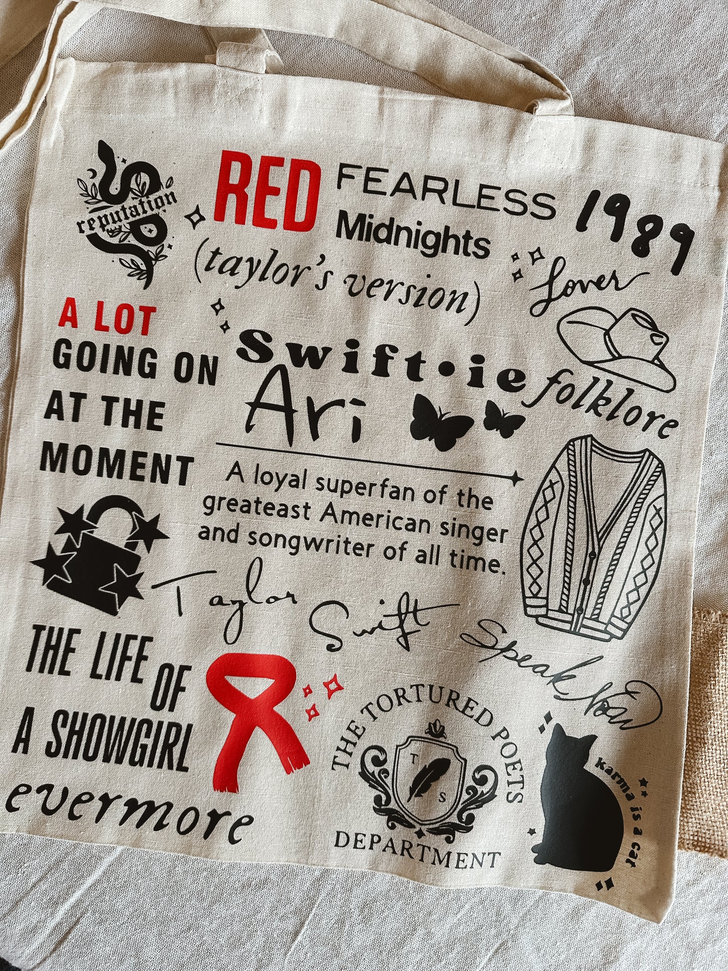 Tote Bag Taylor Swift Personalizada