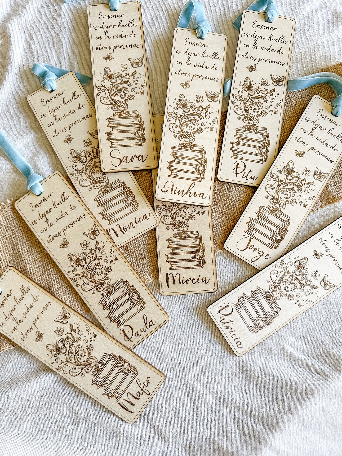 Marca páginas madera - Personalizado ✨