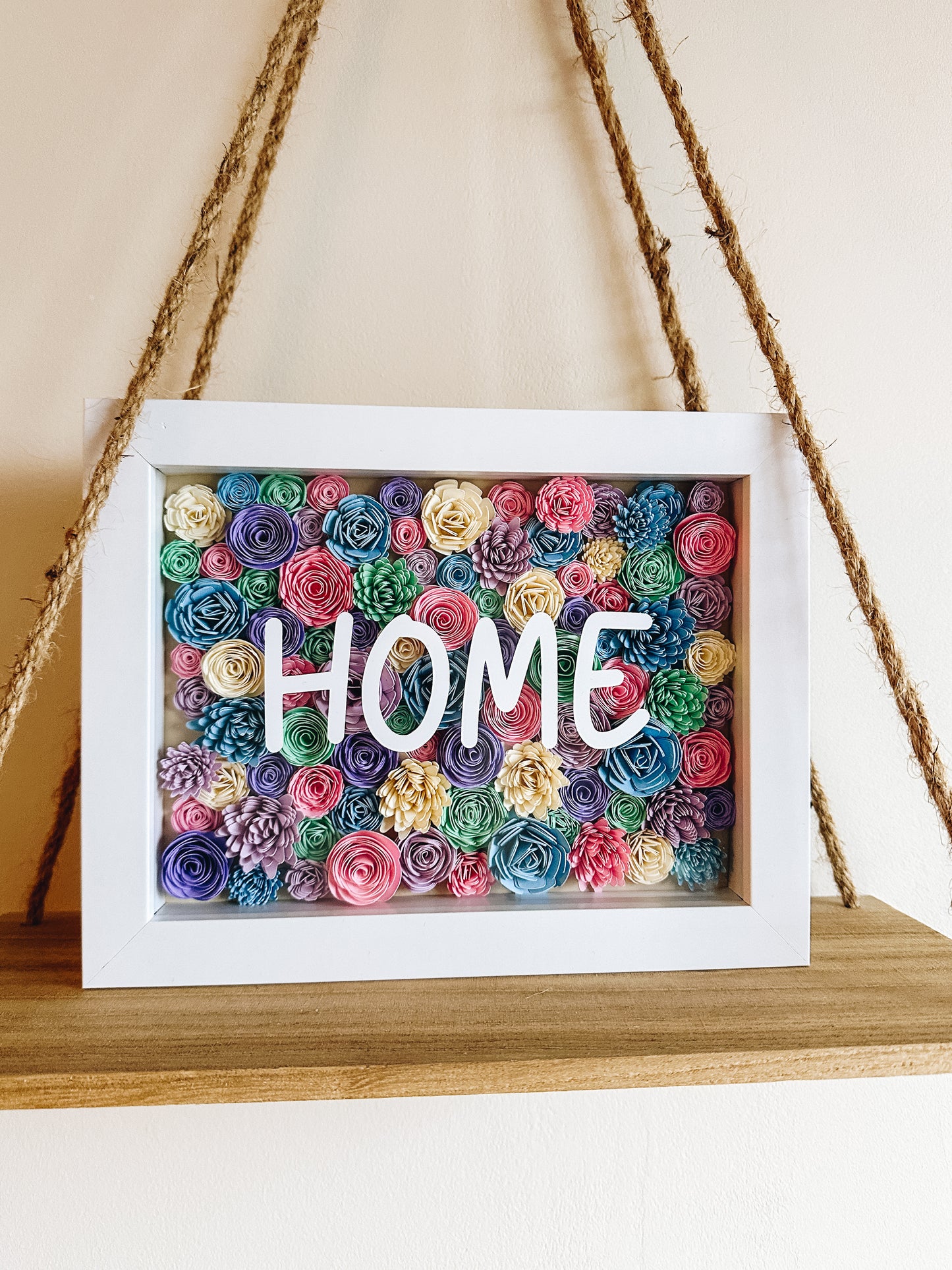 Cuadro Flores Personalizado 🌼 - Jardín