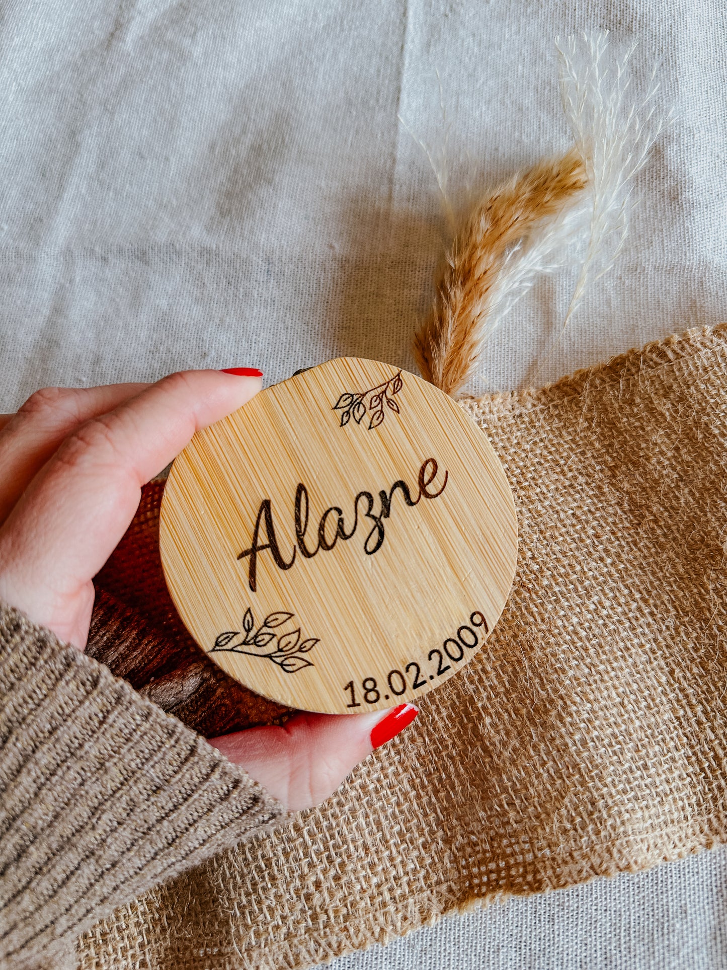 Joyero con espejo personalizado 💍