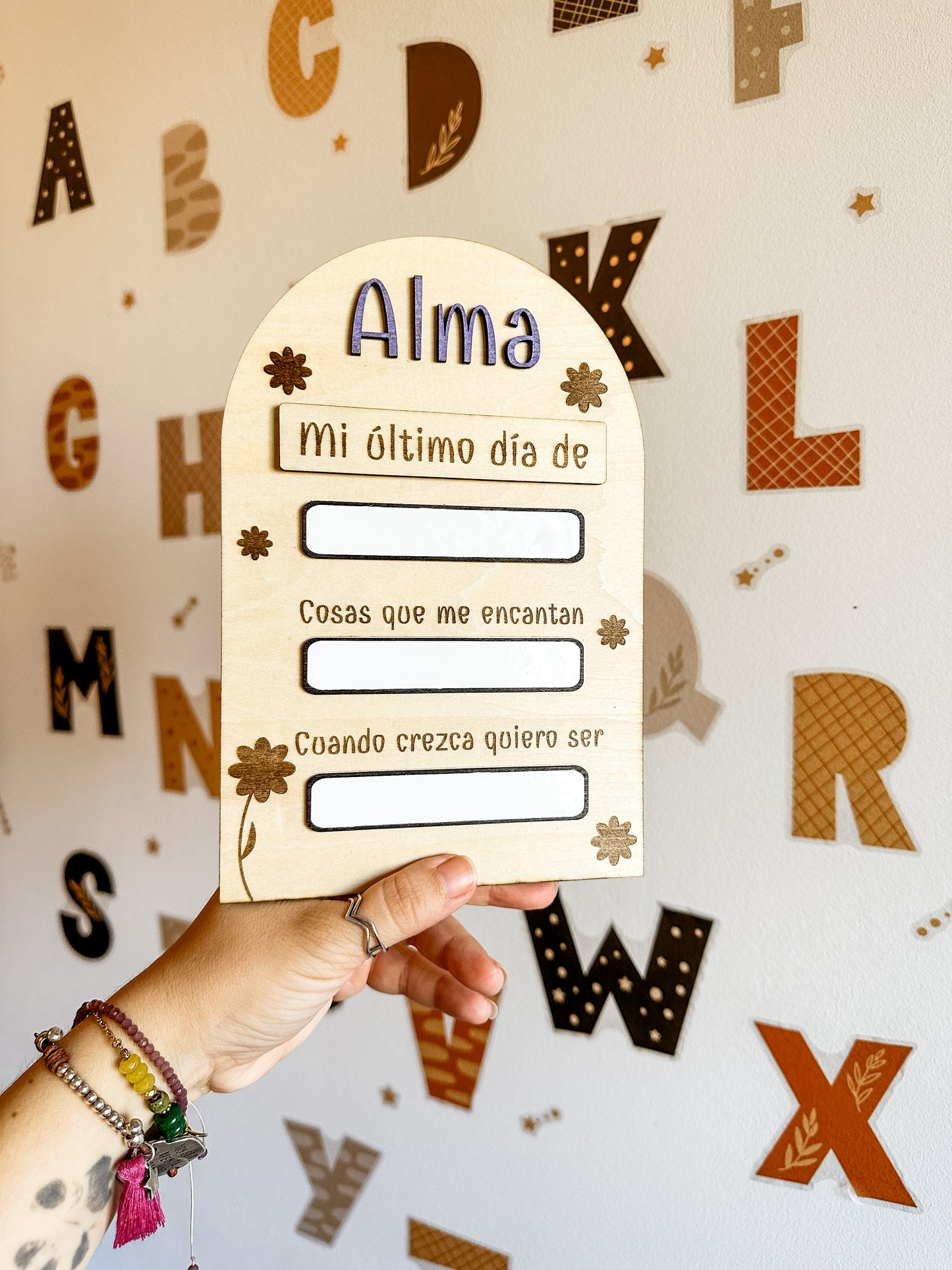 Placa “Primer día / Último día” - Vuelta al cole 📚