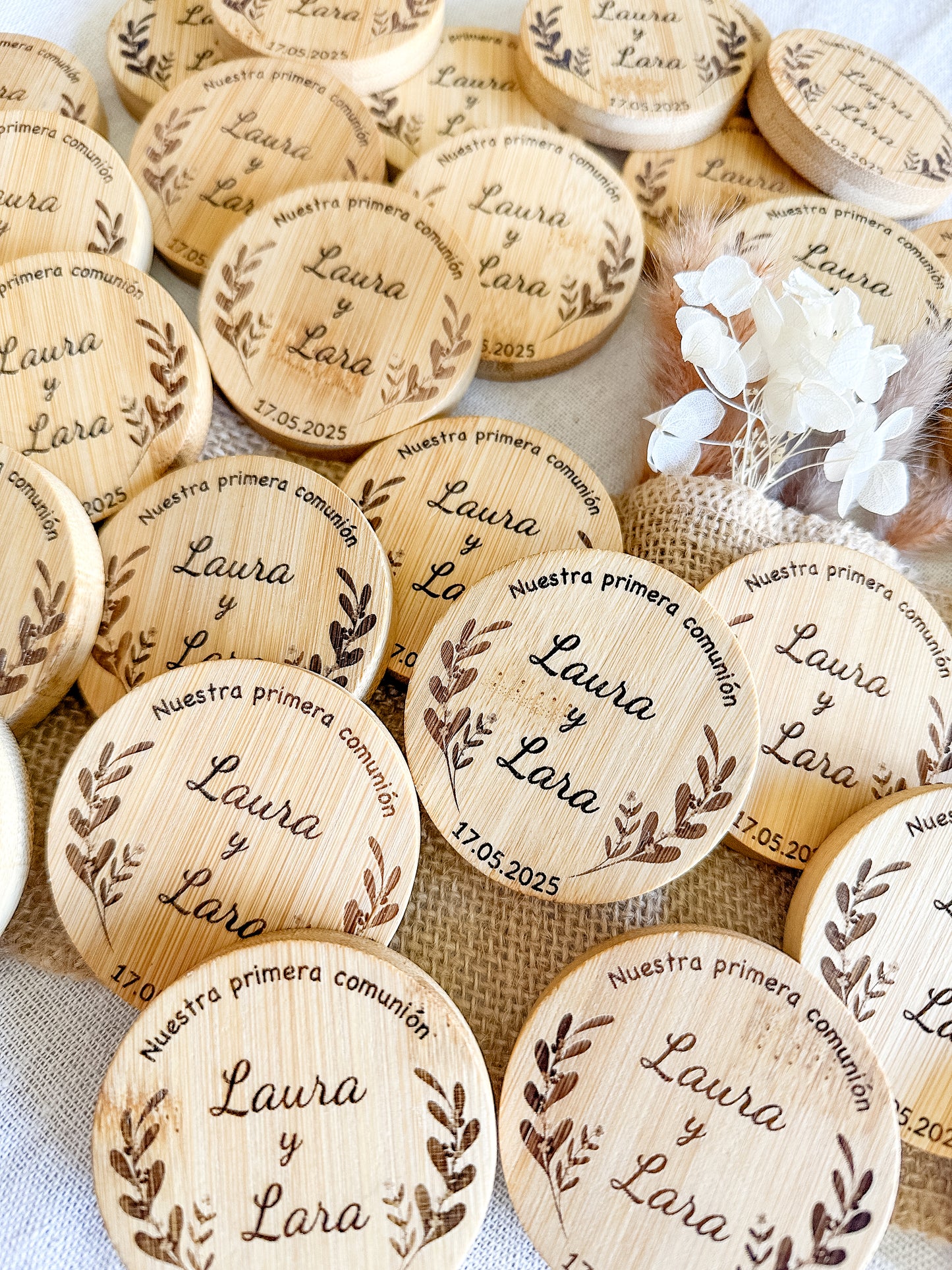 Abridor imantado madera personalizado 🧲