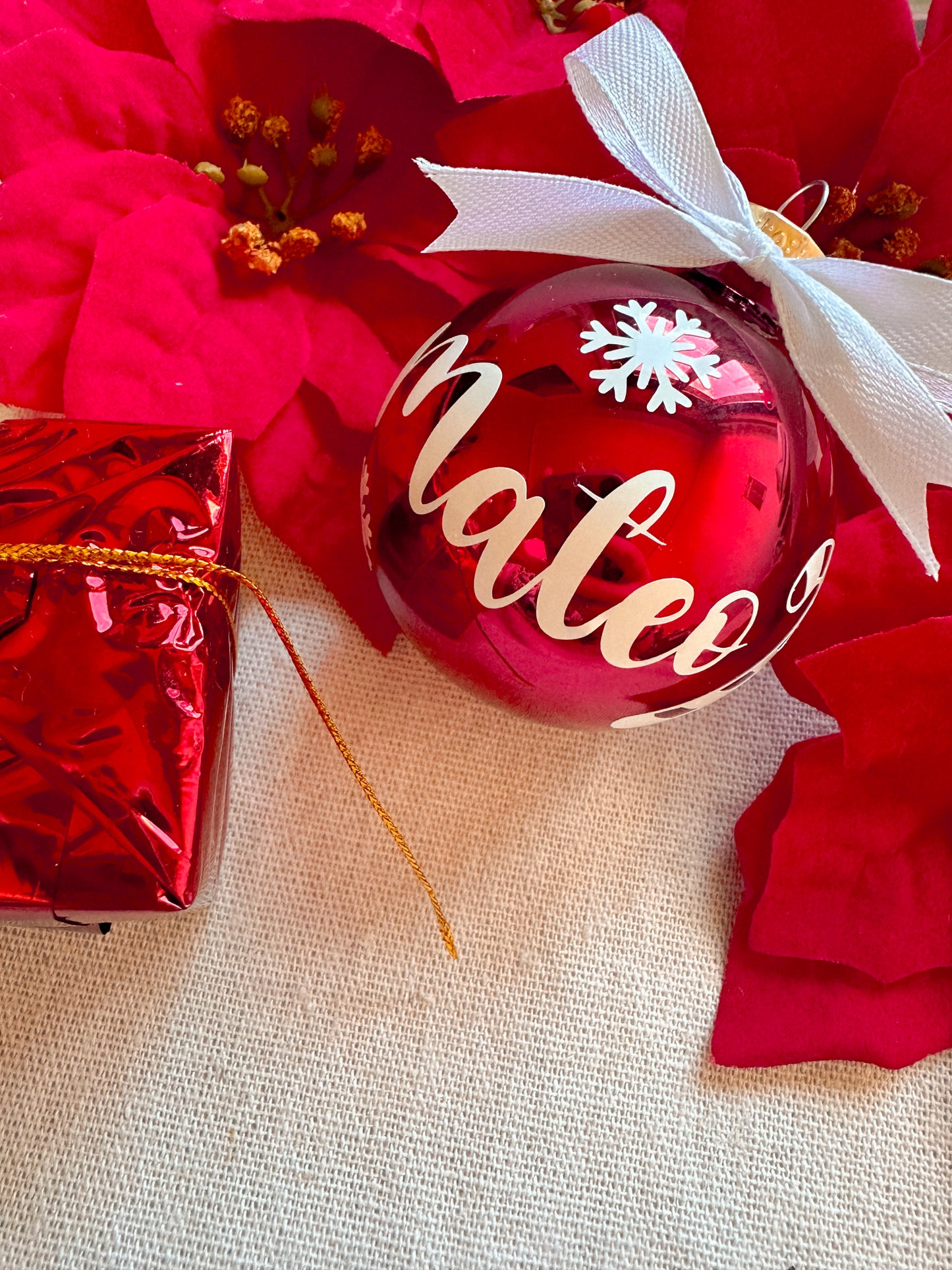 Bola de Navidad Personalizada 🎄 - ¡Hazla tu mism@!