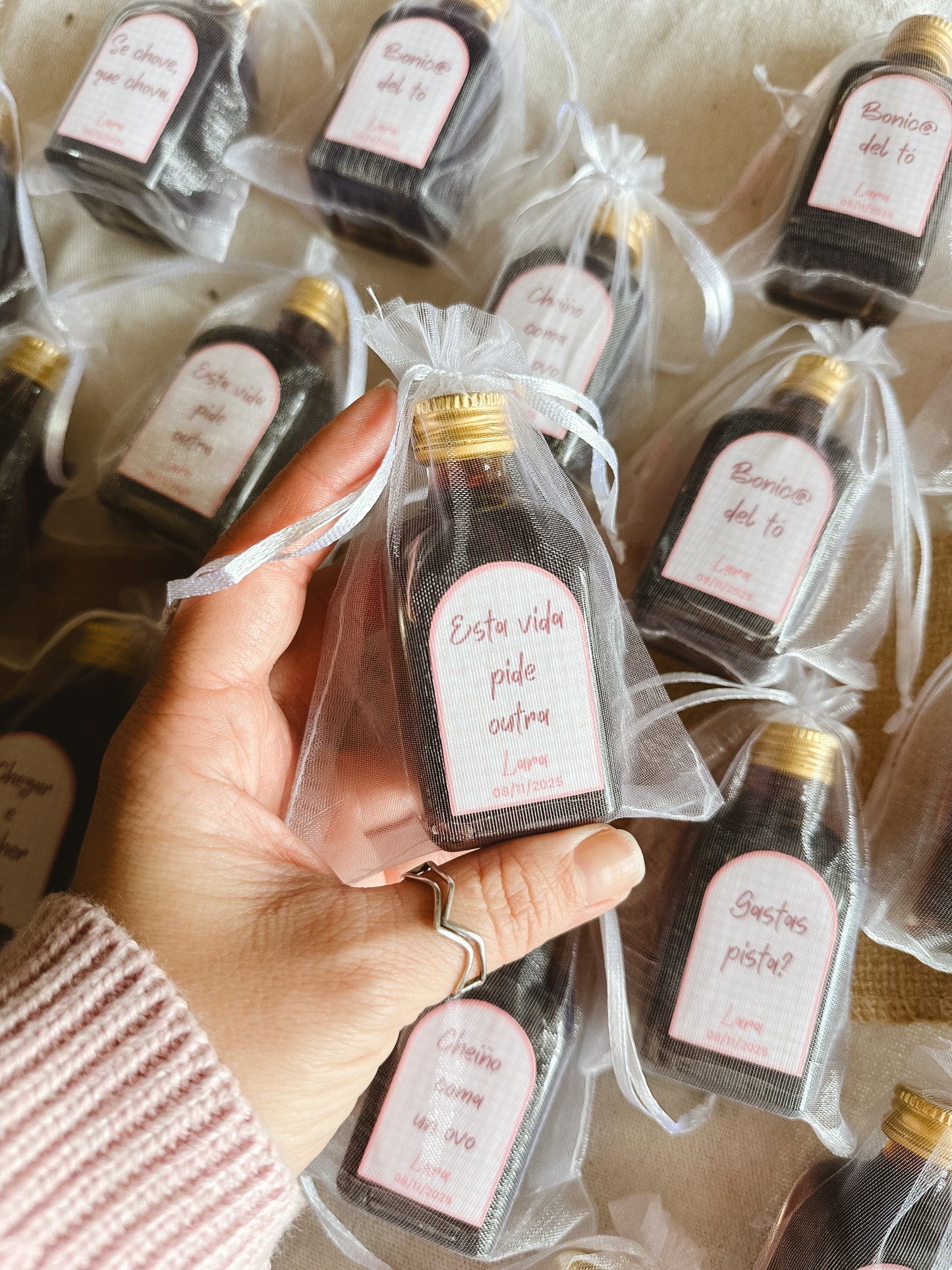 Miniatura botellas personalizadas