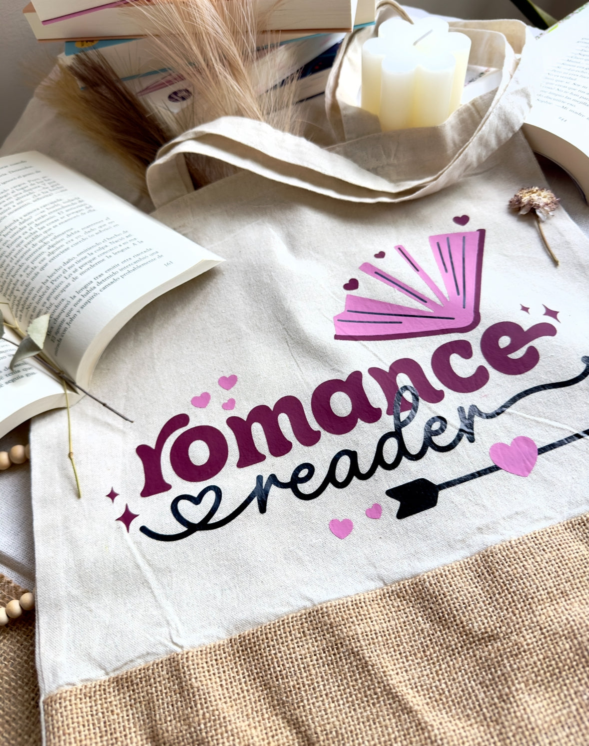 Tote Bag Book Lovers - Romance reader 📚